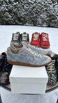 Maison Margiela Replica Low GAT A/W 12 Reptile Print Suede