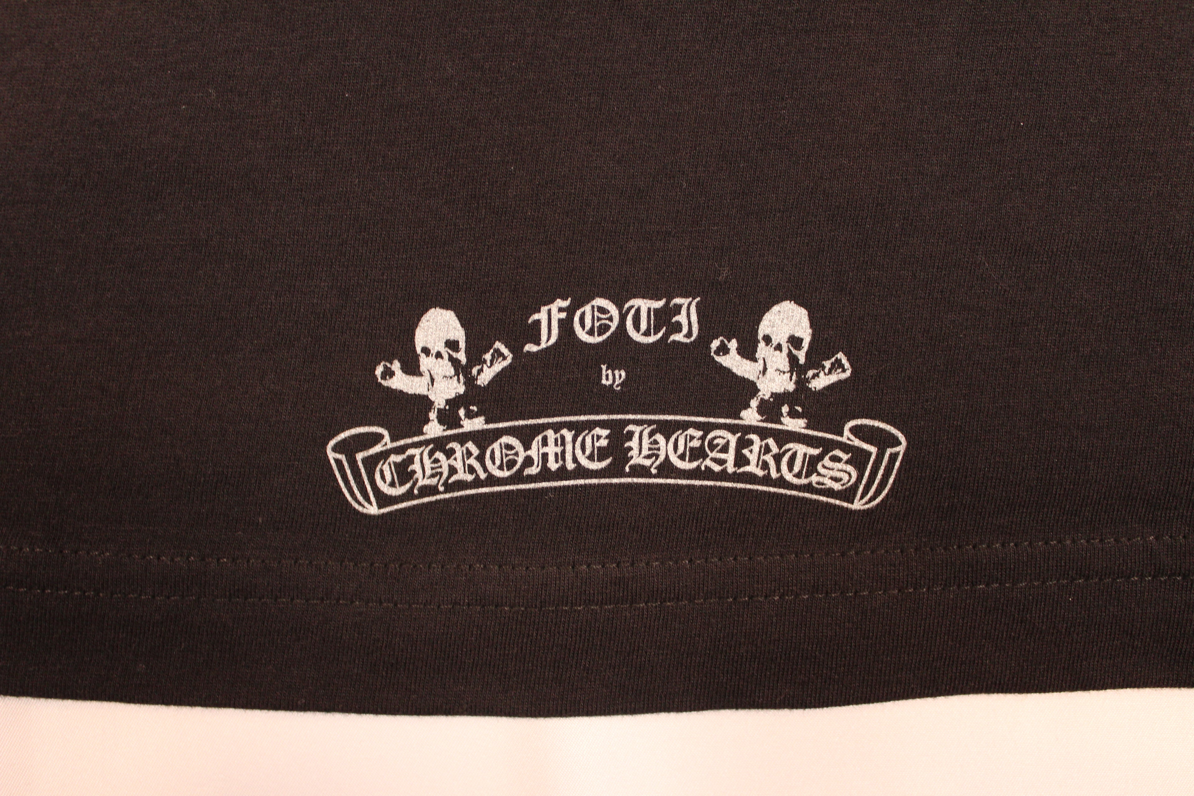 Chrome Hearts Foti x Yungblud x Aerosmith Black Pocket Tee