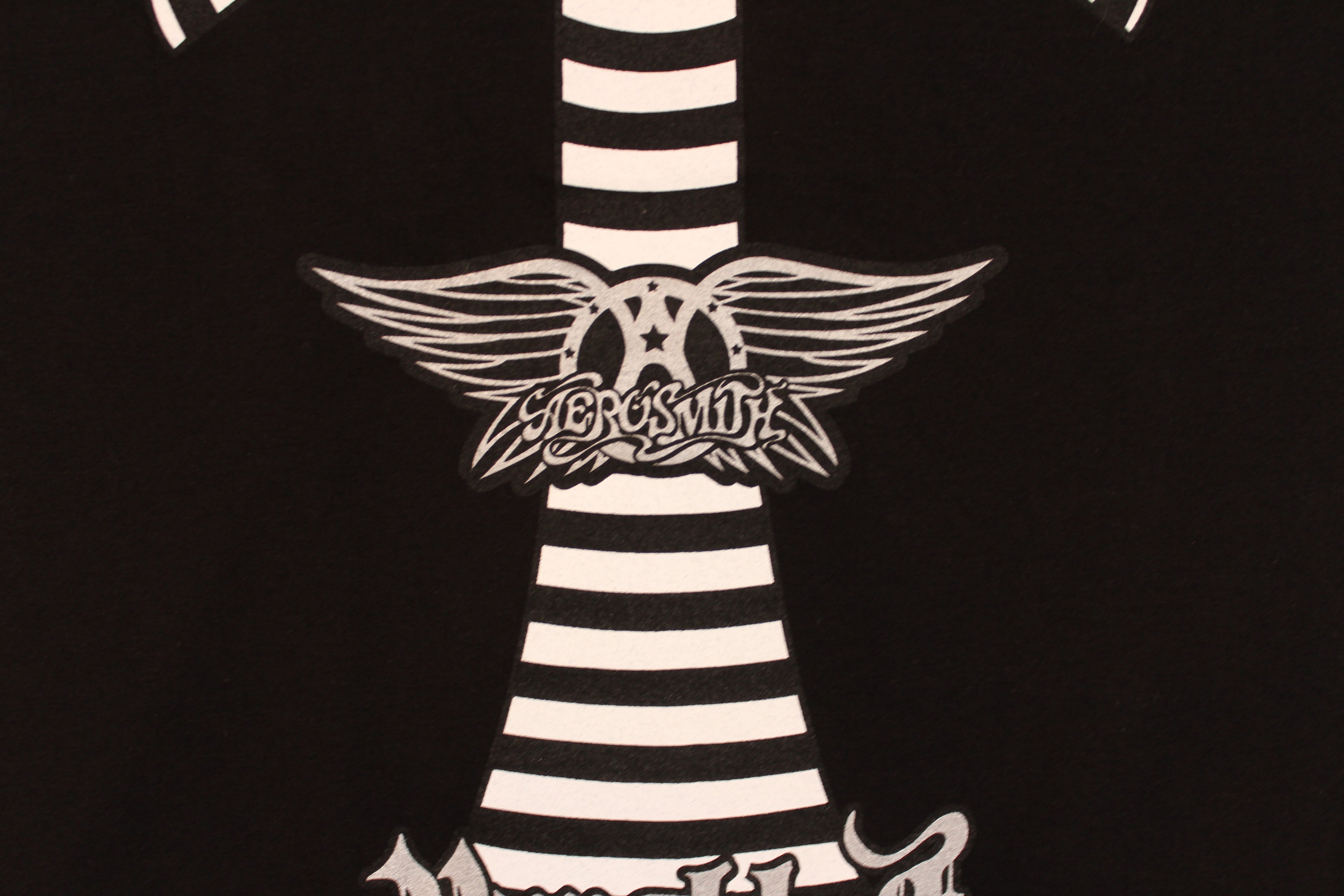 Chrome Hearts Foti x Yungblud x Aerosmith Black Pocket Tee