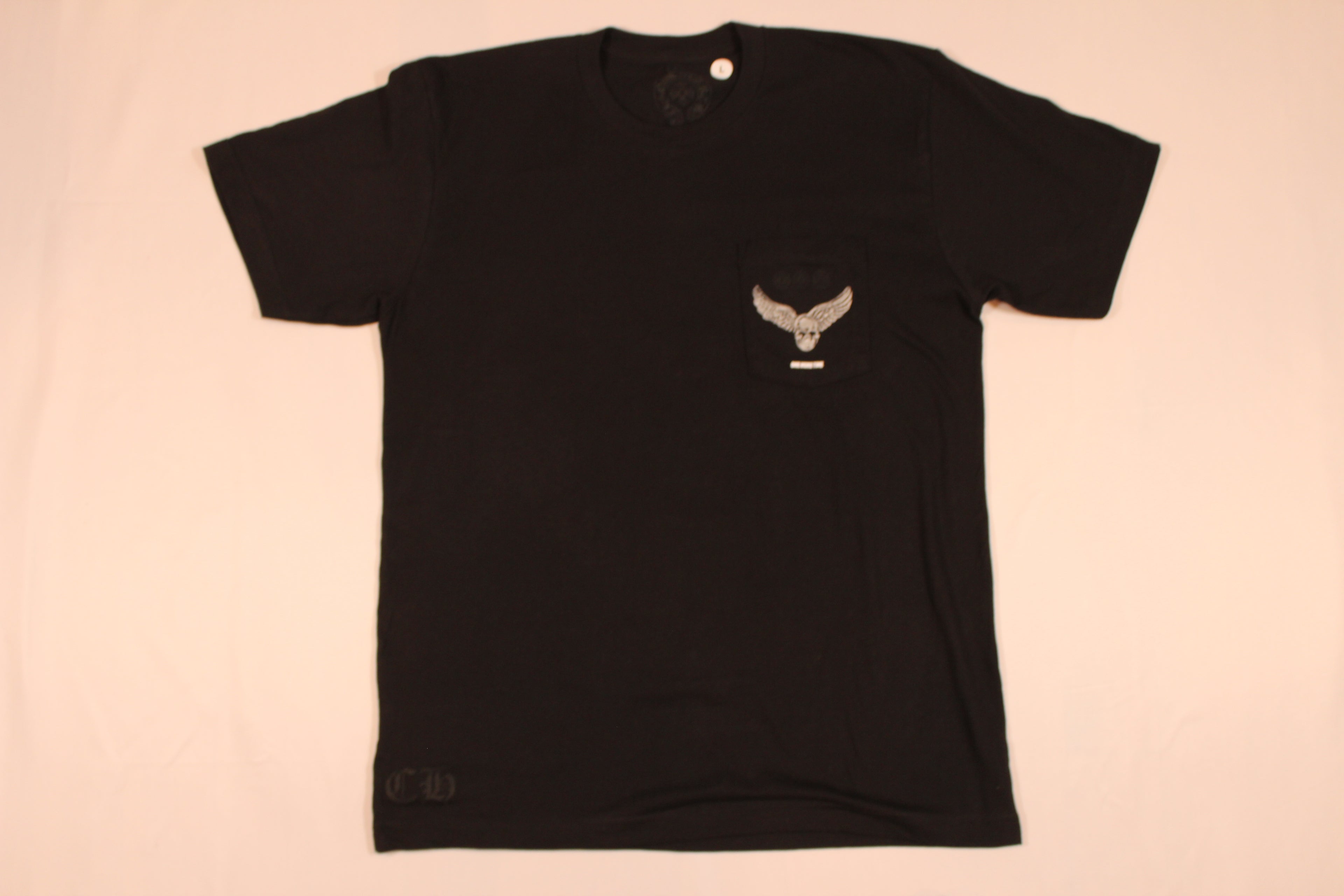 Chrome Hearts Foti x Yungblud x Aerosmith Black Pocket Tee