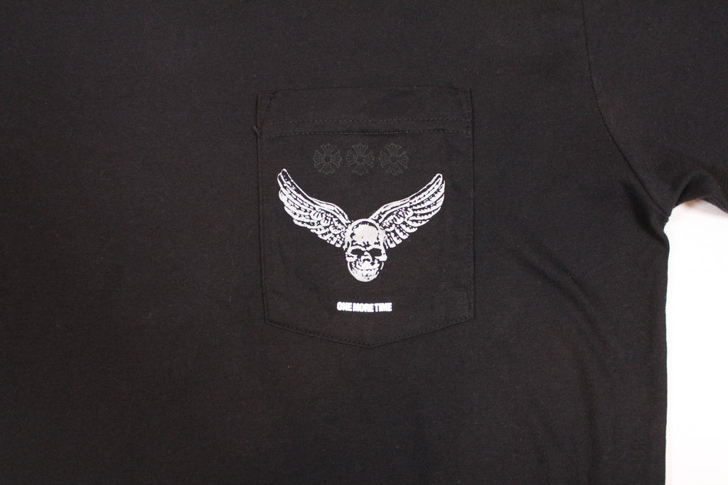 Chrome Hearts Foti x Yungblud x Aerosmith Black Pocket Tee