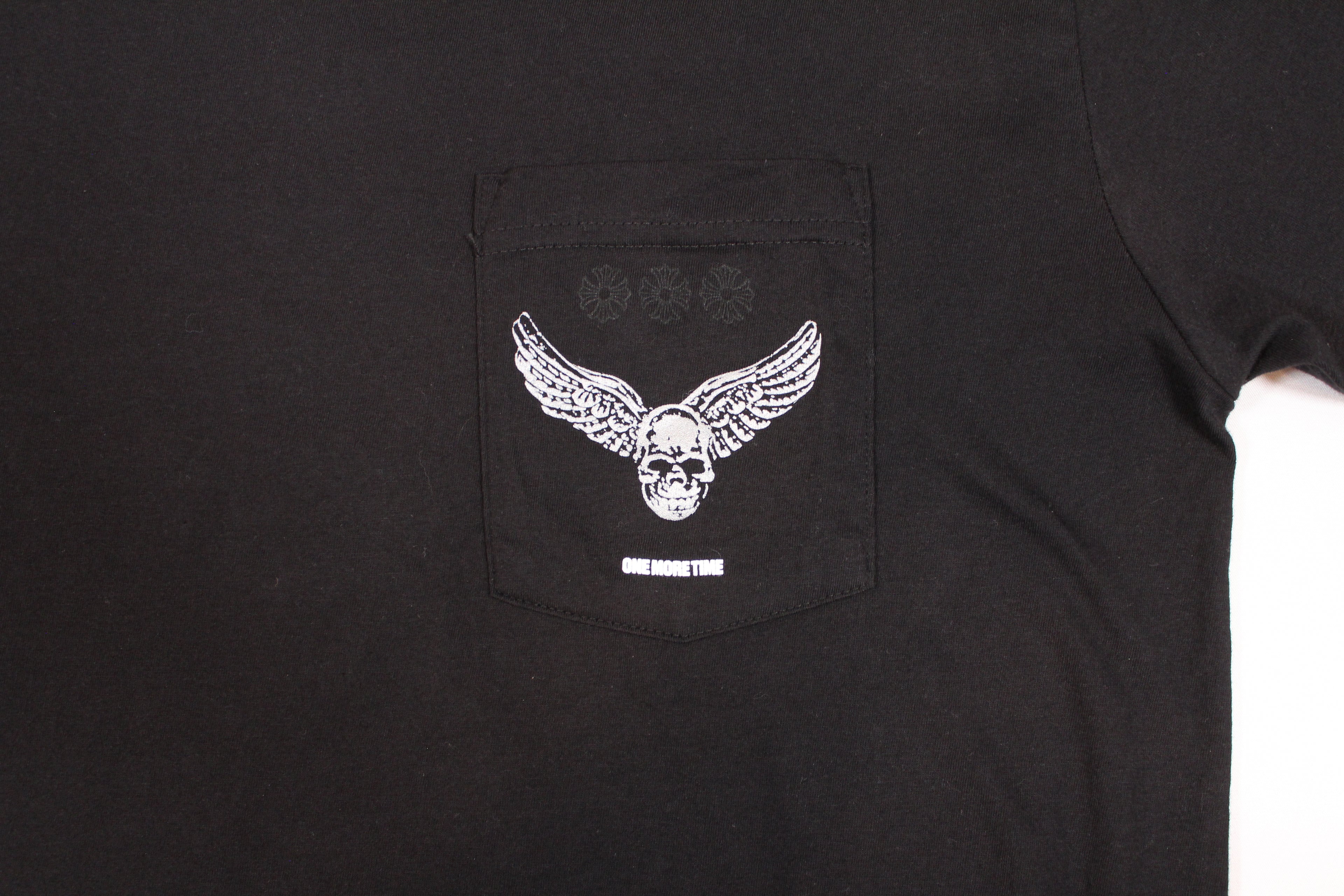 Chrome Hearts Foti x Yungblud x Aerosmith Black Pocket Tee