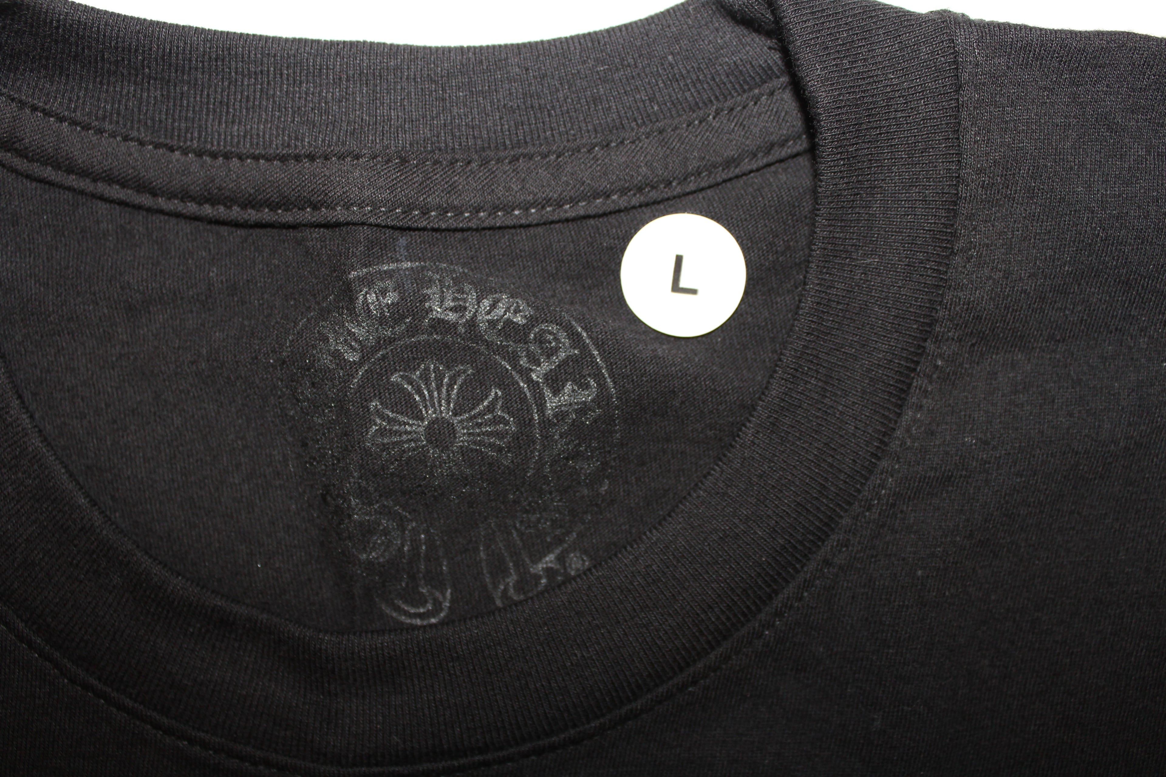 Chrome Hearts Foti x Yungblud x Aerosmith Black Pocket Tee