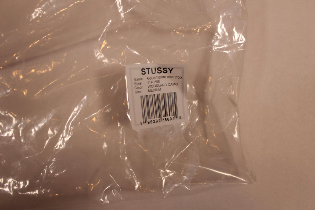 BASIC STÜSSY THERMAL Woodland Camo