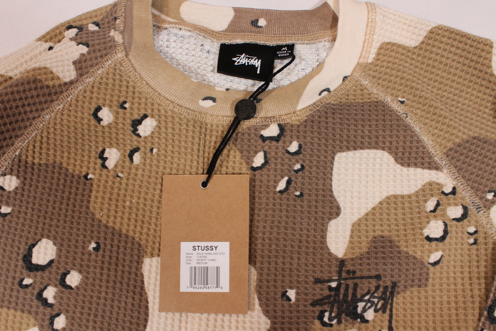 BASIC STÜSSY THERMAL Desert Camo