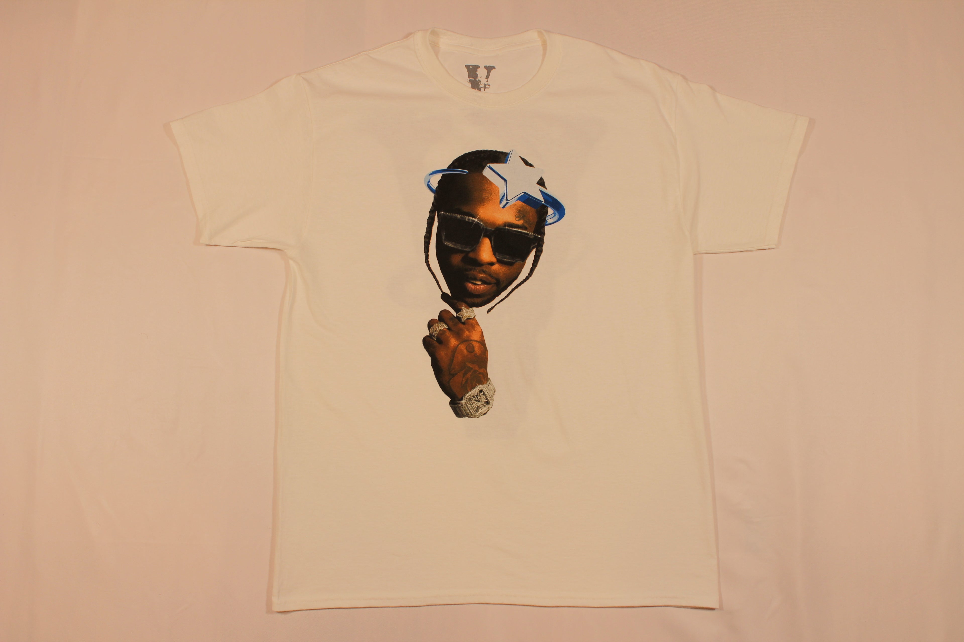 Pop Smoke x Vlone Halo T-shirt