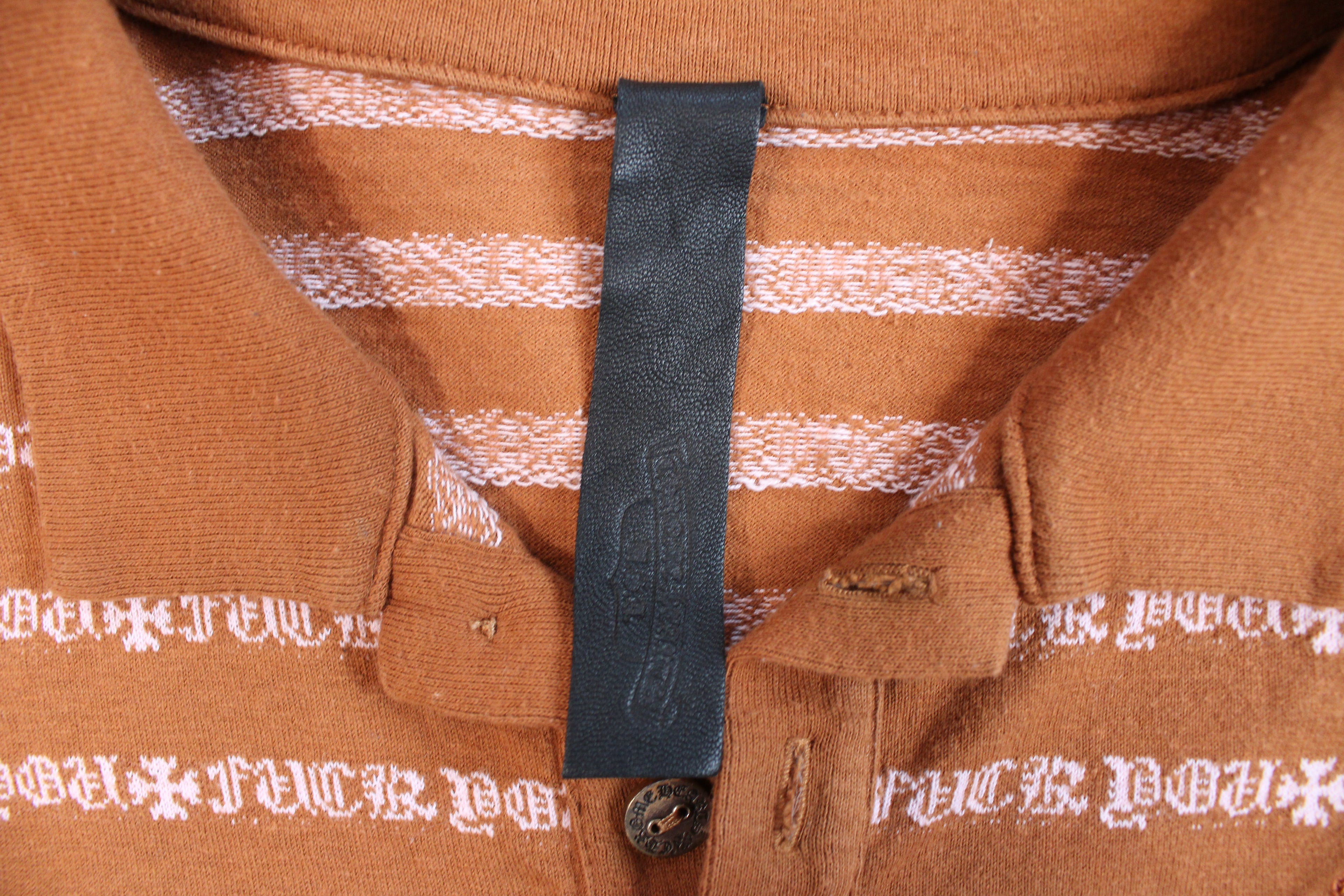 Chrome Hearts Matty Boy Rugby Polo Shirt