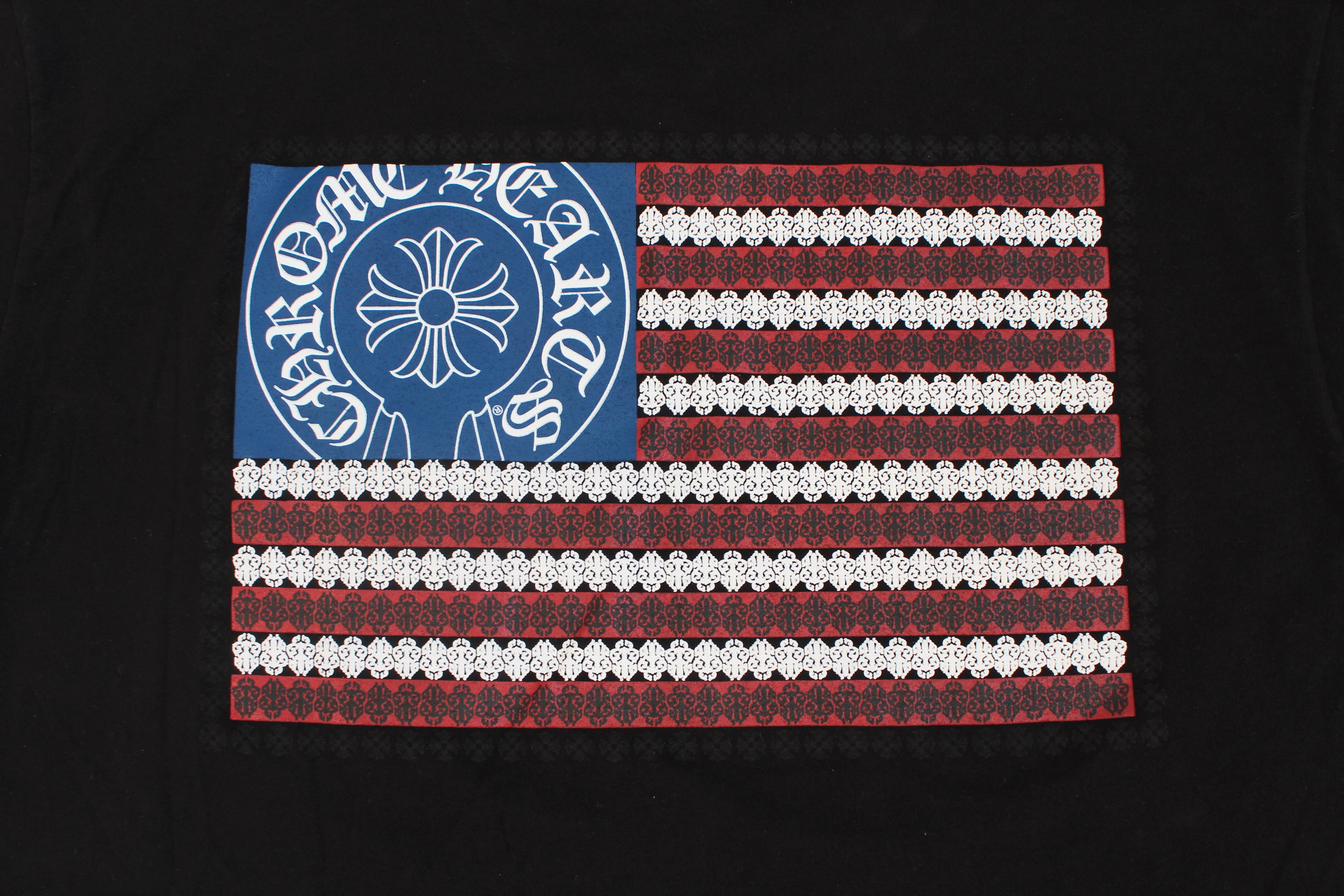 Chrome Hearts American Flag Long Sleeve