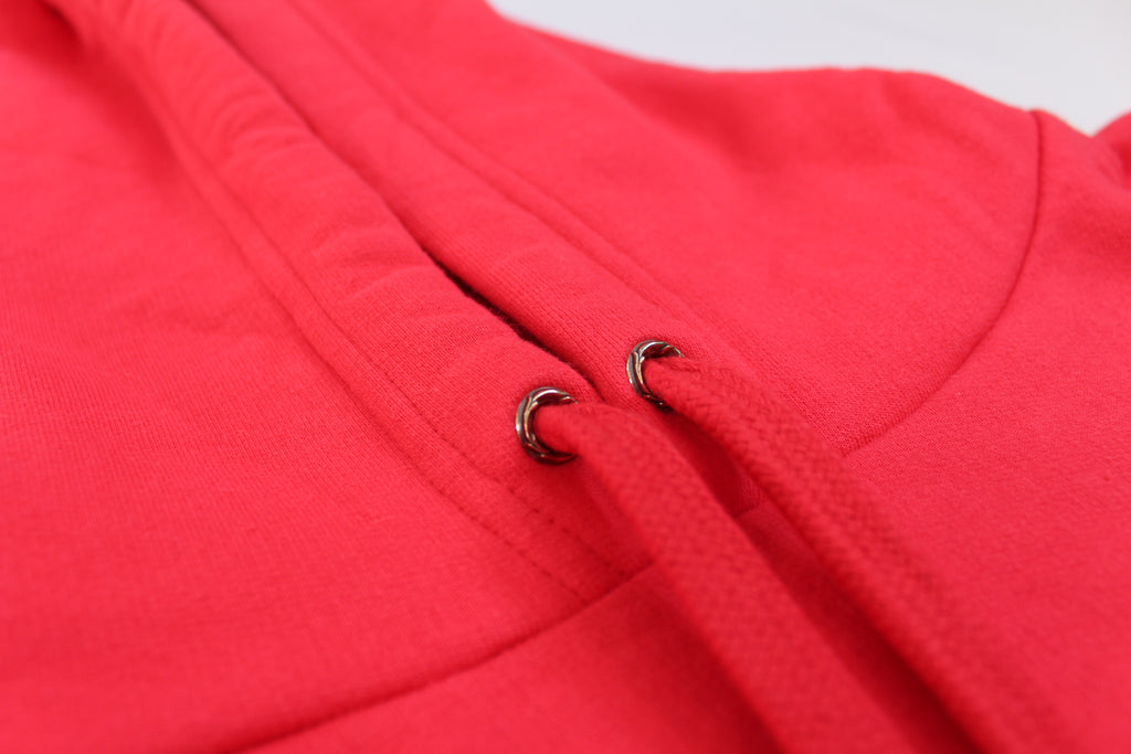 Chrome Hearts Red Scroll Hoodie