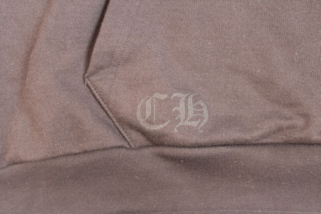 Chrome Hearts 1988 Silver Vertical Logo Hoodie