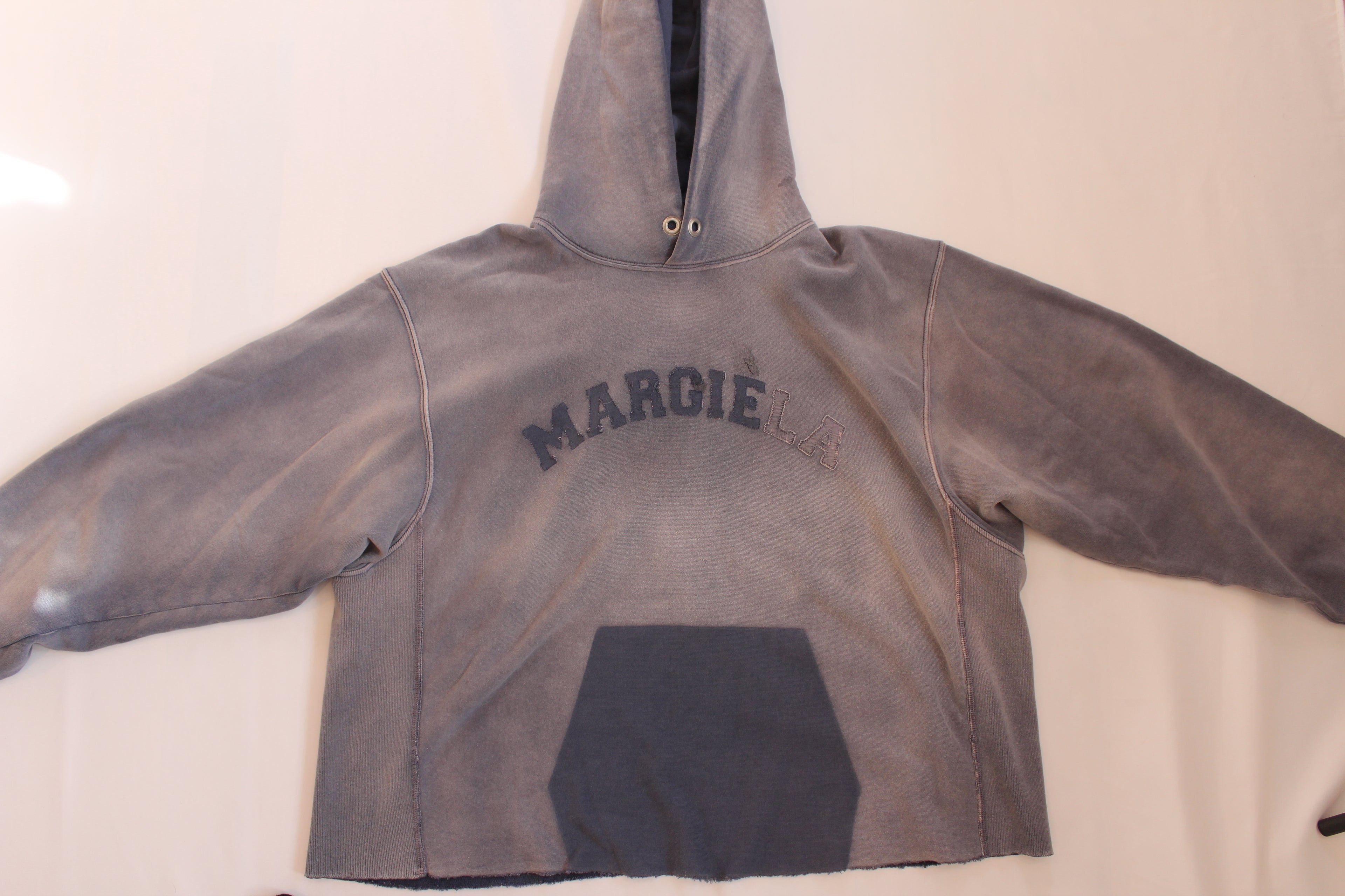 Maison Margiela Lilac Double Layered Hoodie