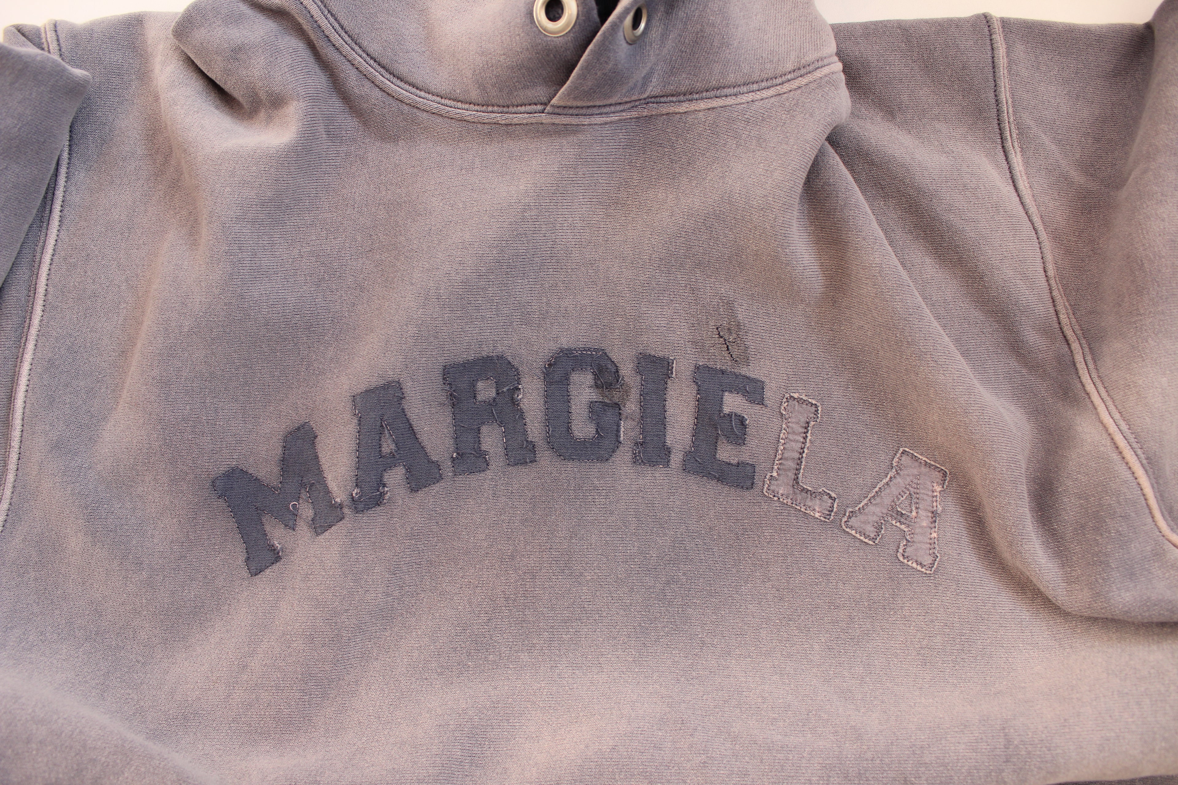 Maison Margiela Lilac Double Layered Hoodie