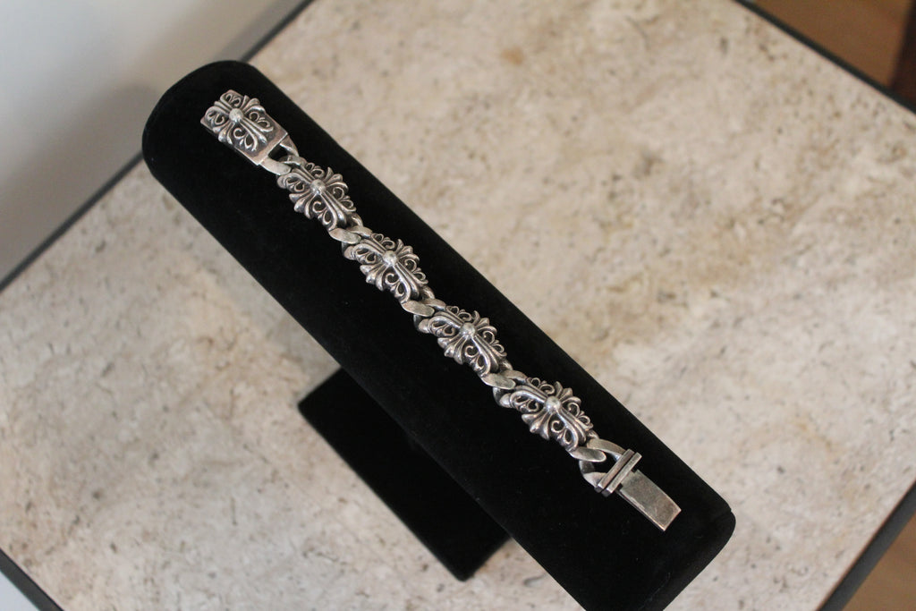 Chrome Hearts Keeper Link Bracelet (Silver)