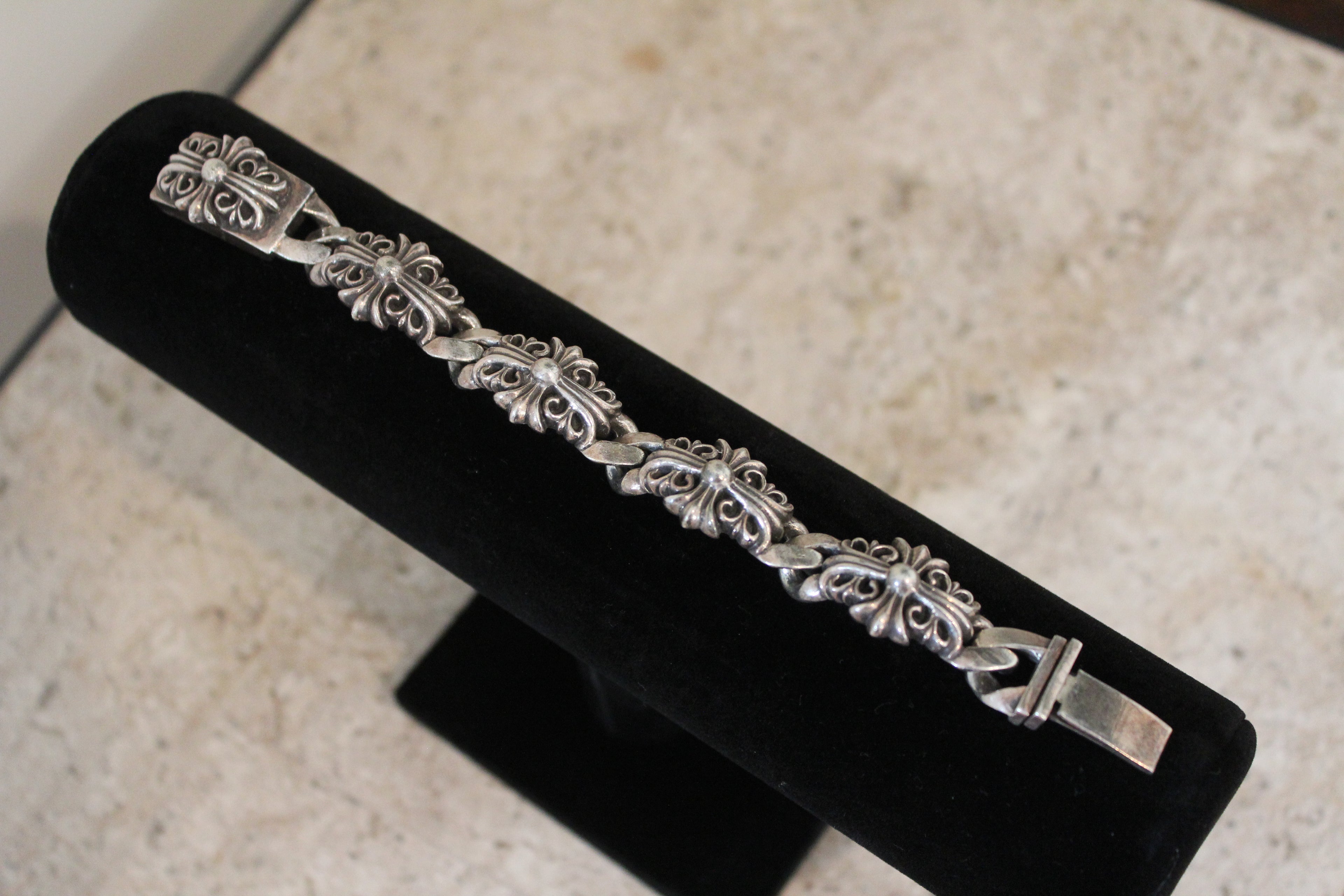 Chrome Hearts Keeper Link Bracelet (Silver)