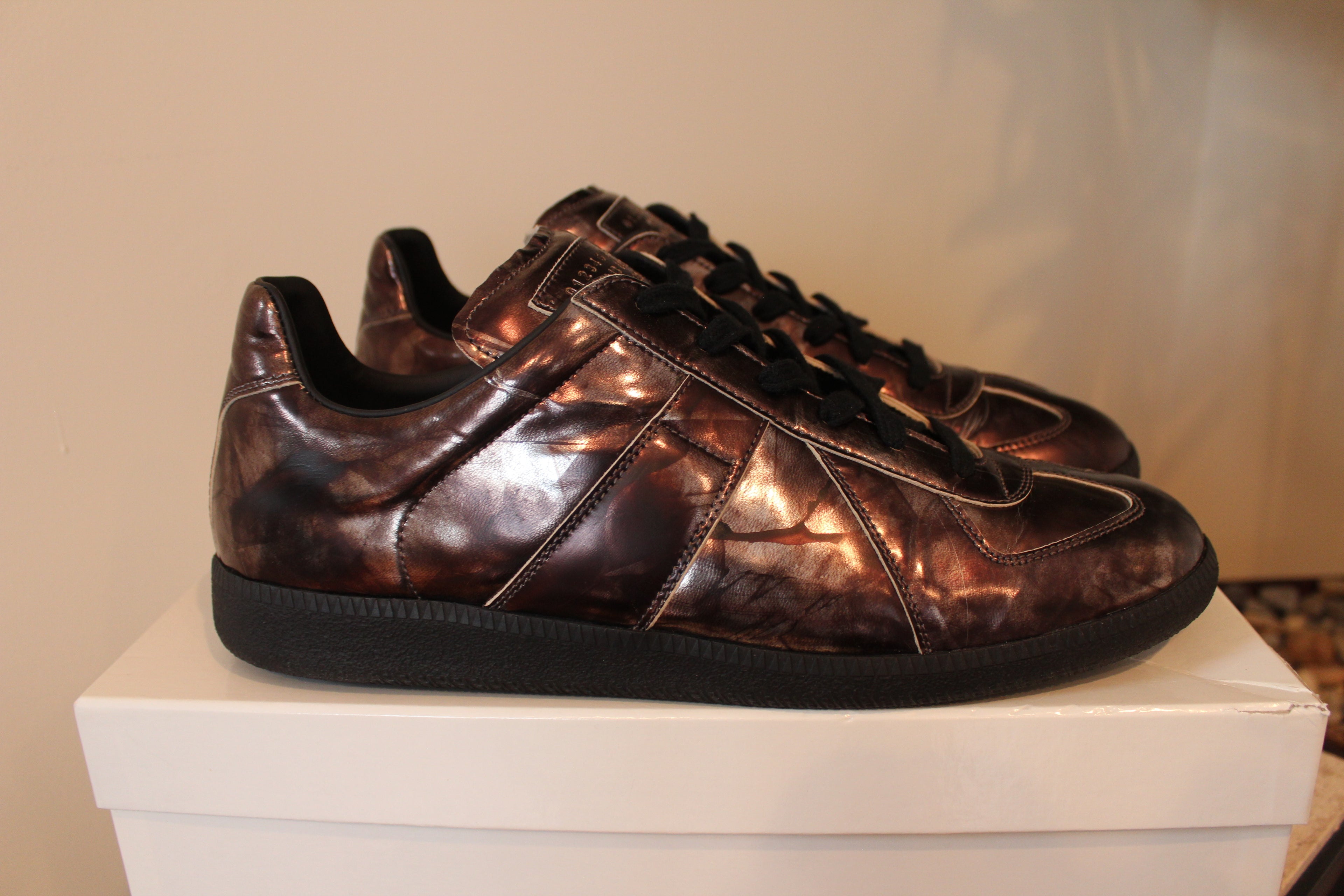 Maison Margiela Replica Low GAT 'Olive Camo"