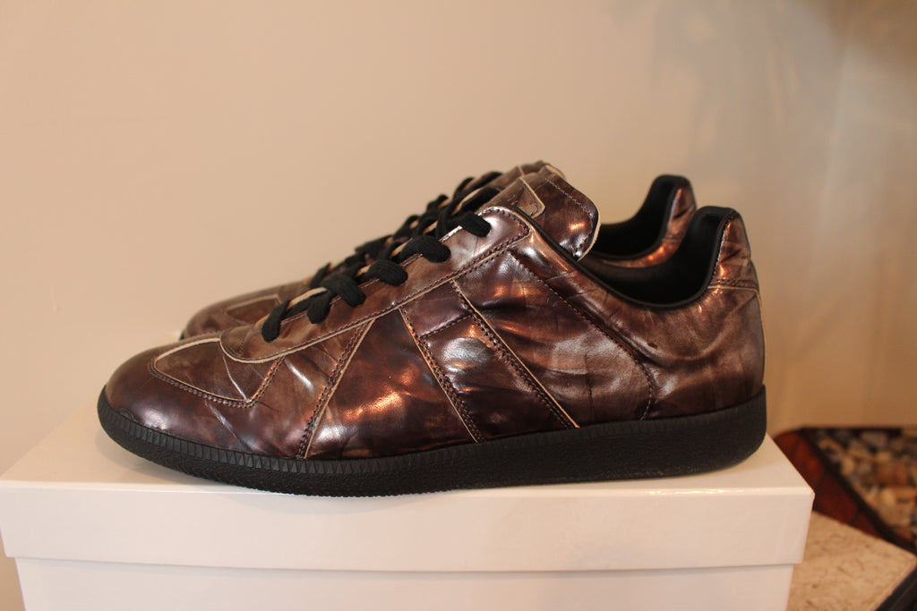 Maison Margiela Replica Low GAT 'Olive Camo"