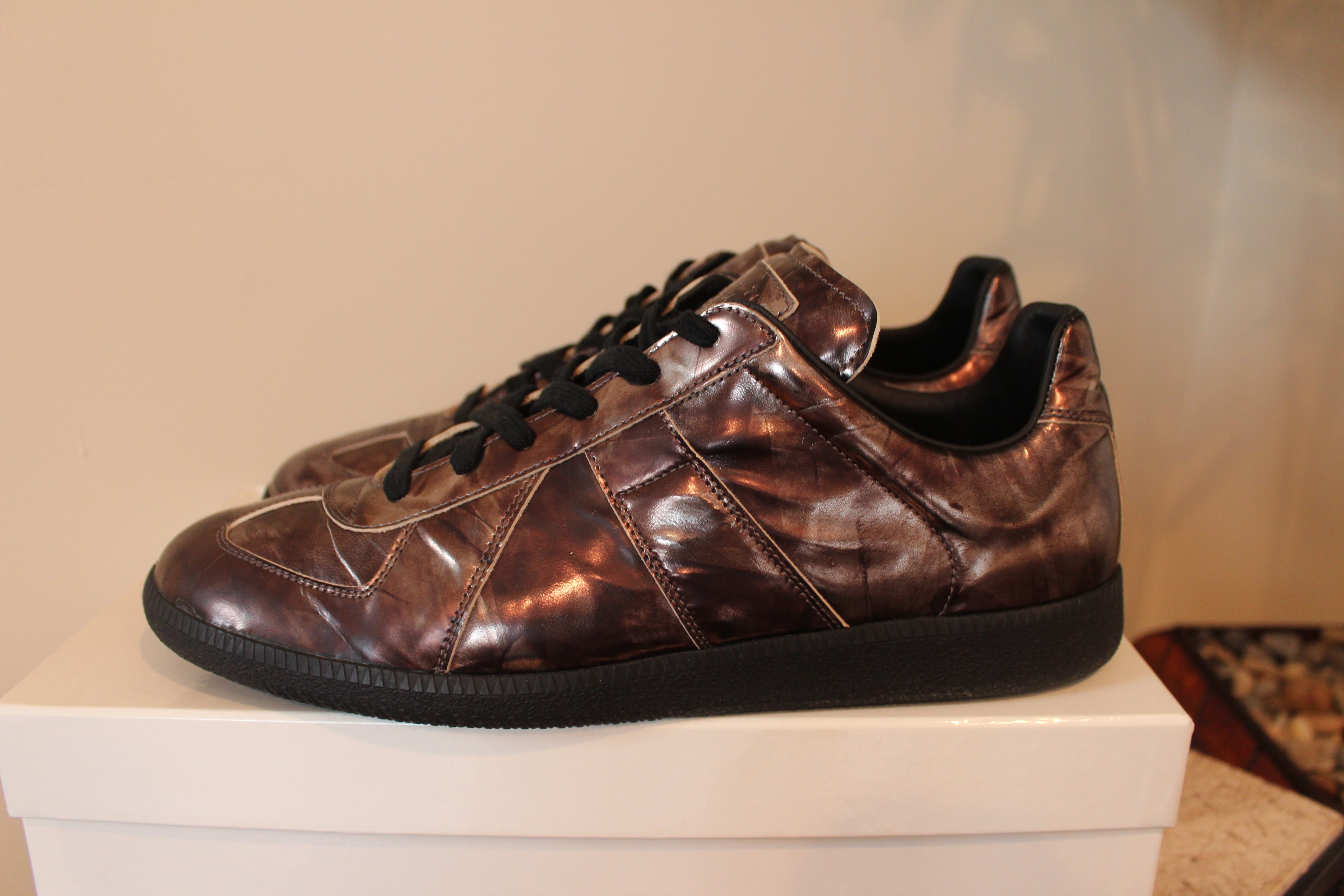 Maison Margiela Replica Low GAT 'Olive Camo"