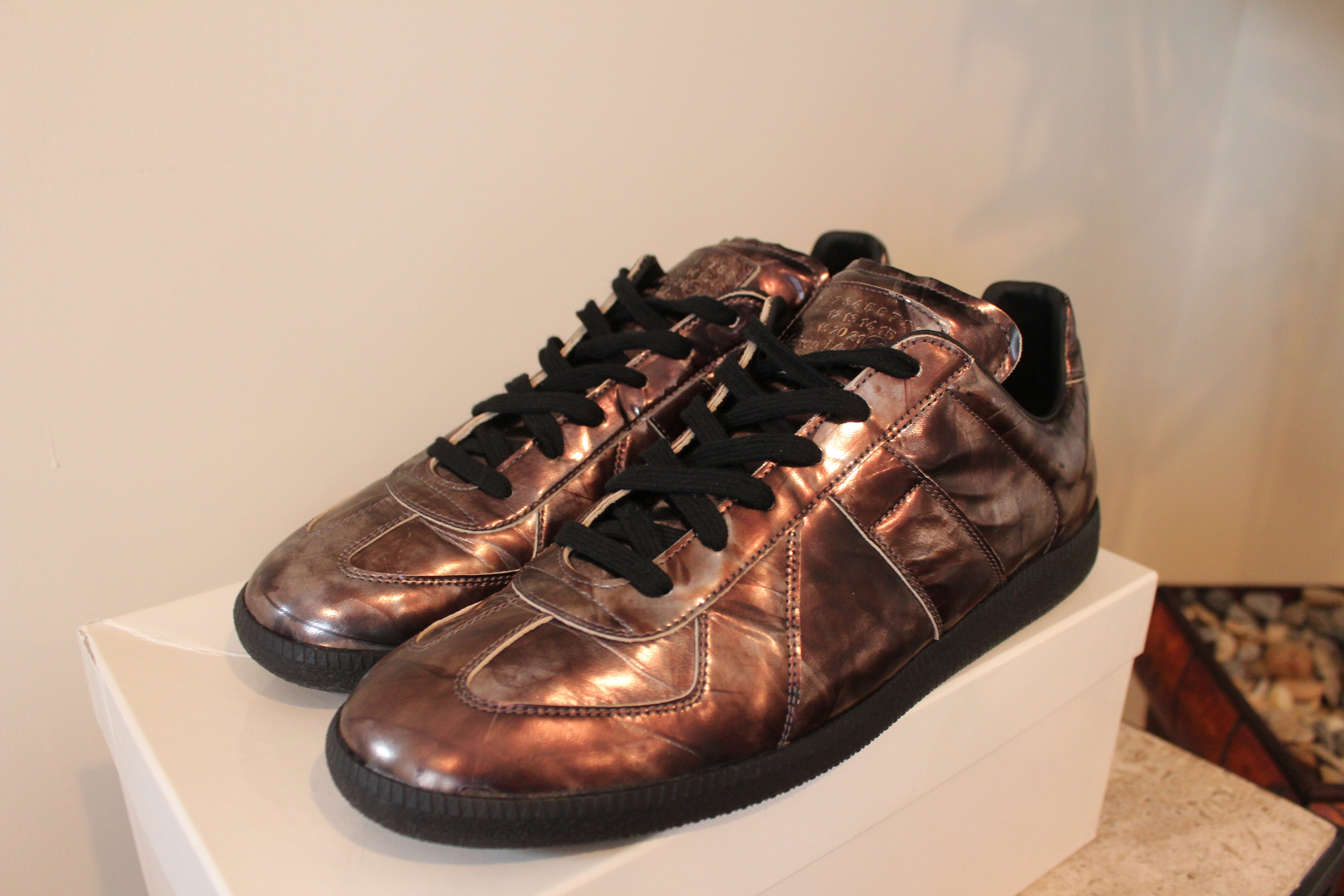 Maison Margiela Replica Low GAT 'Olive Camo"
