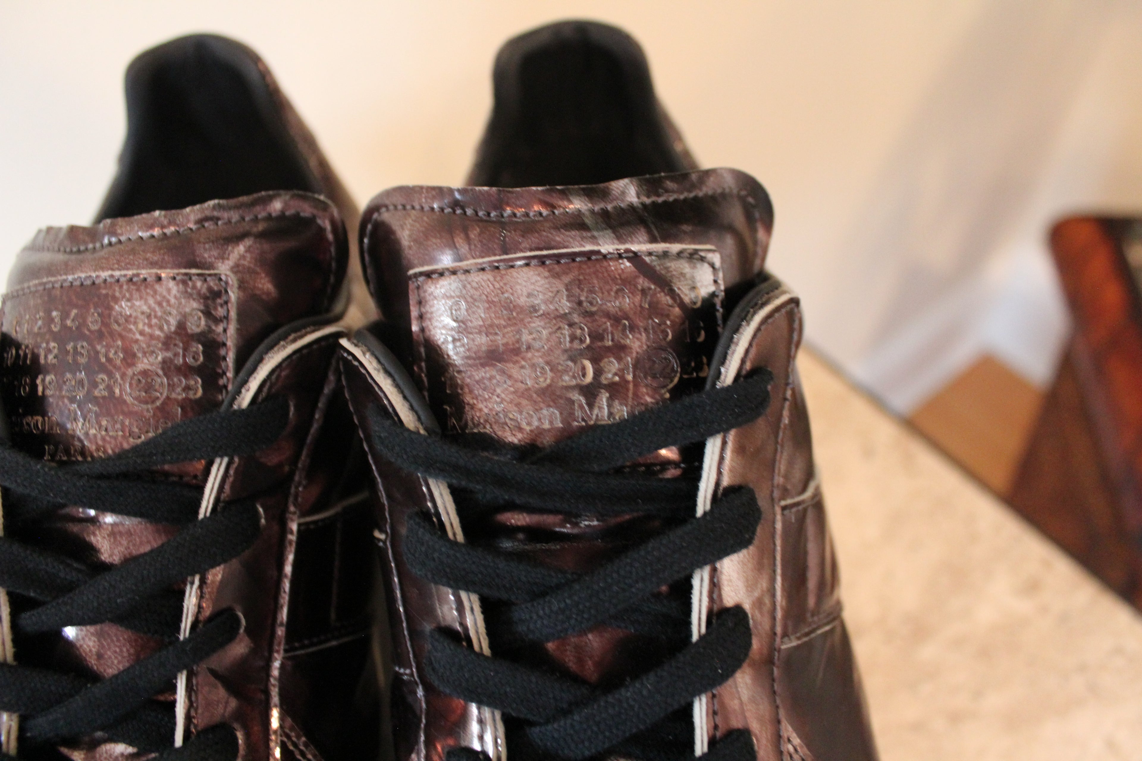 Maison Margiela Replica Low GAT 'Olive Camo"