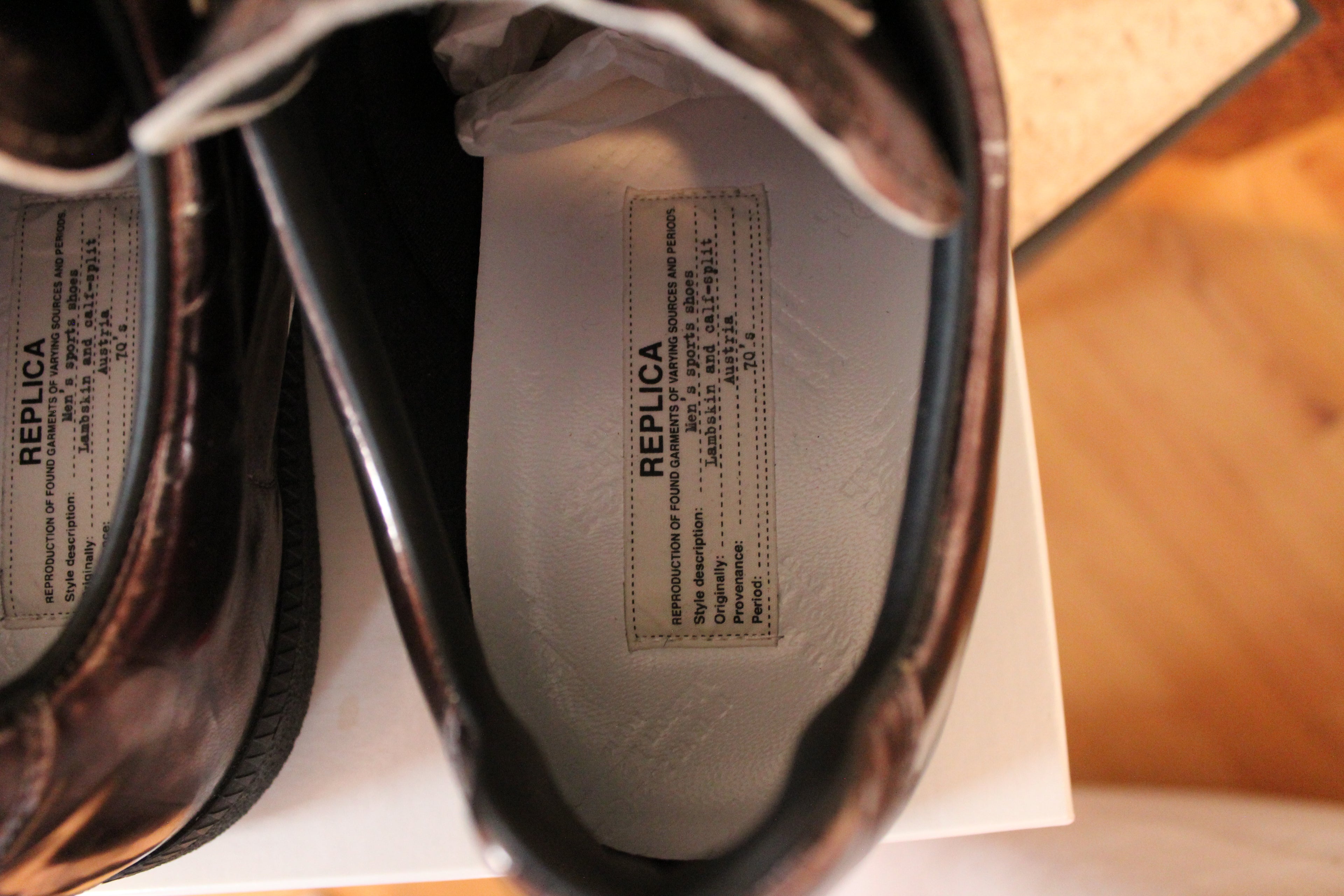 Maison Margiela Replica Low GAT 'Olive Camo"