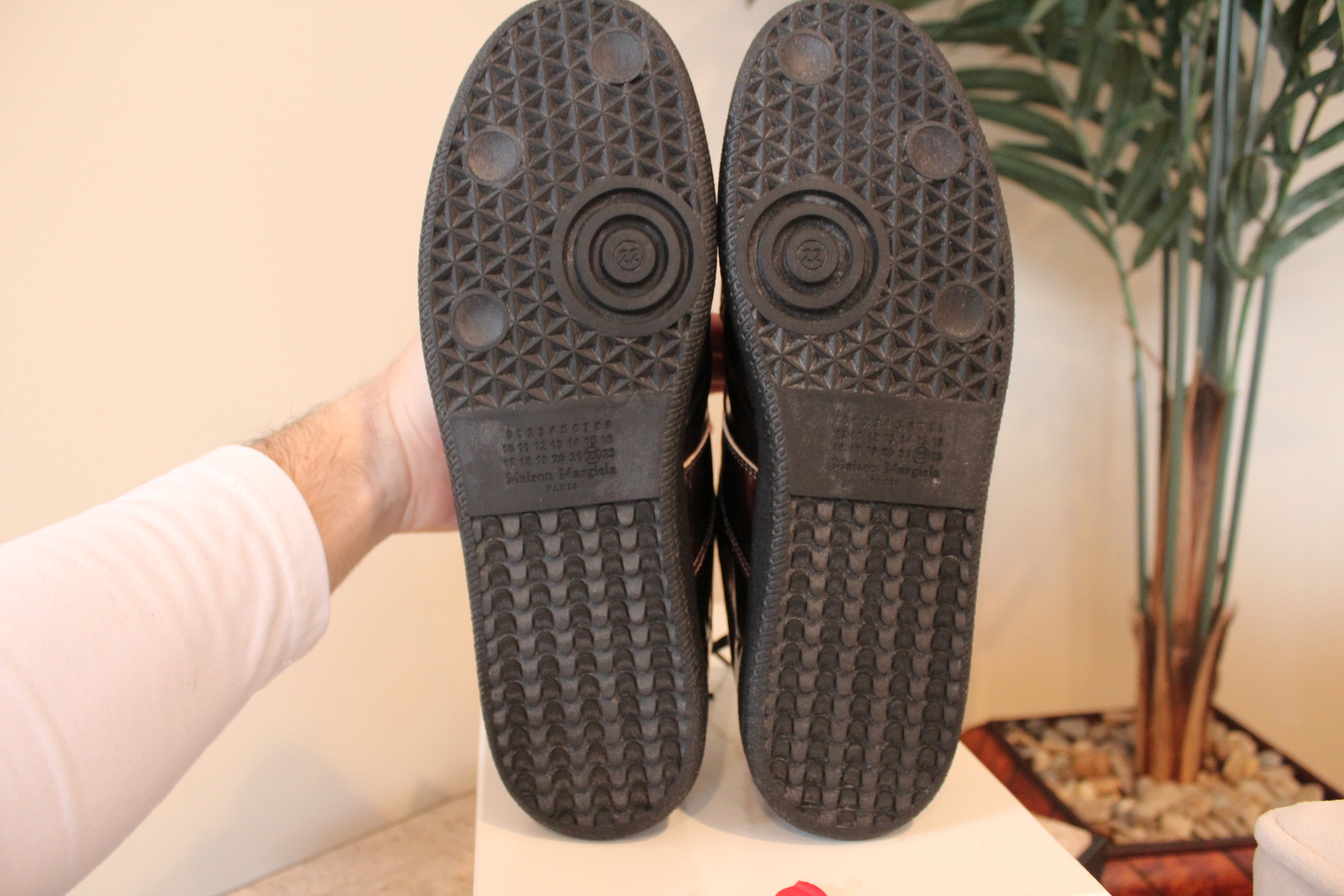 Maison Margiela Replica Low GAT 'Olive Camo"