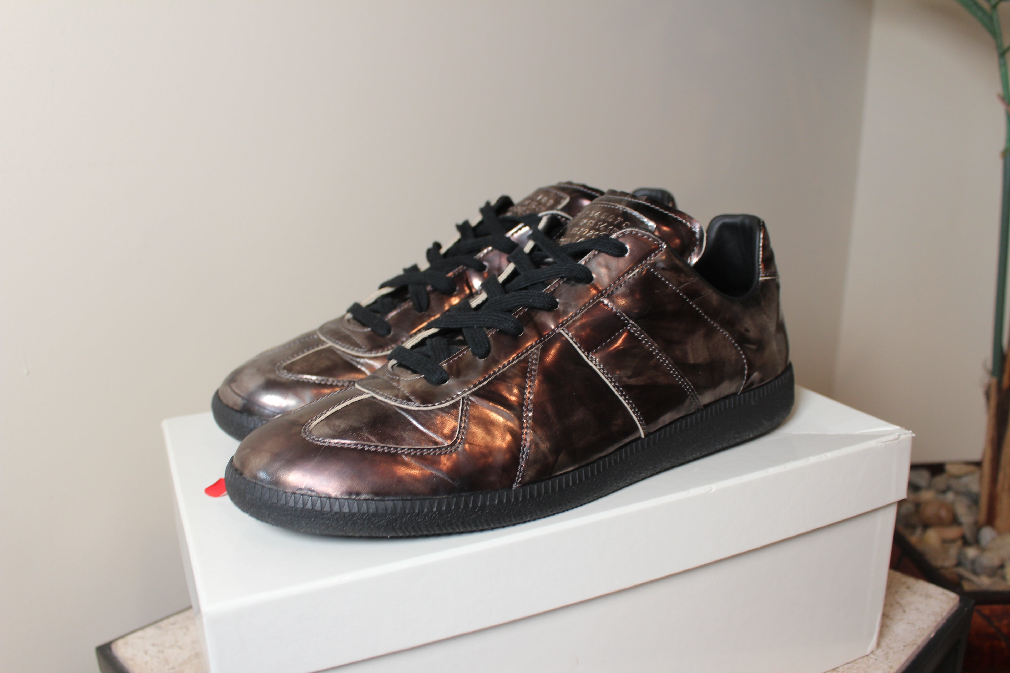 Maison Margiela Replica Low GAT 'Olive Camo"
