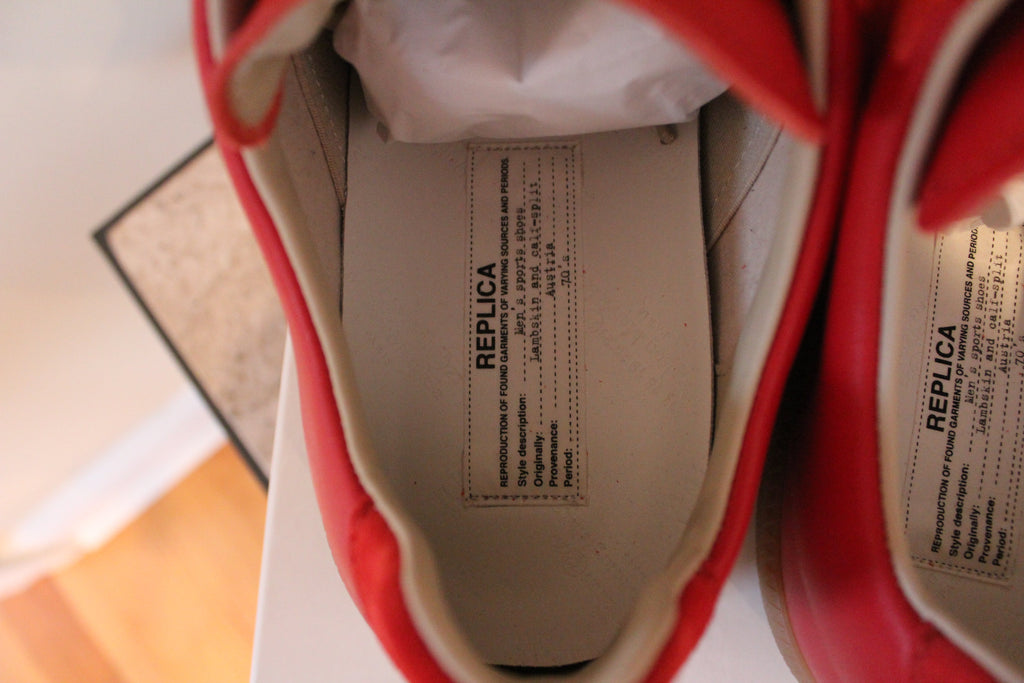 Maison Margiela Replica Low GAT 'Red'
