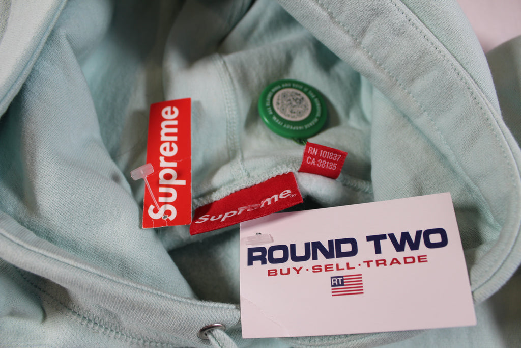 Supreme Box Logo Hooded Sweatshirt 'Ice Blue'