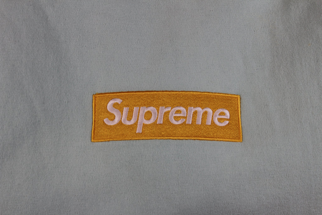 Supreme Box Logo Hooded Sweatshirt 'Ice Blue'