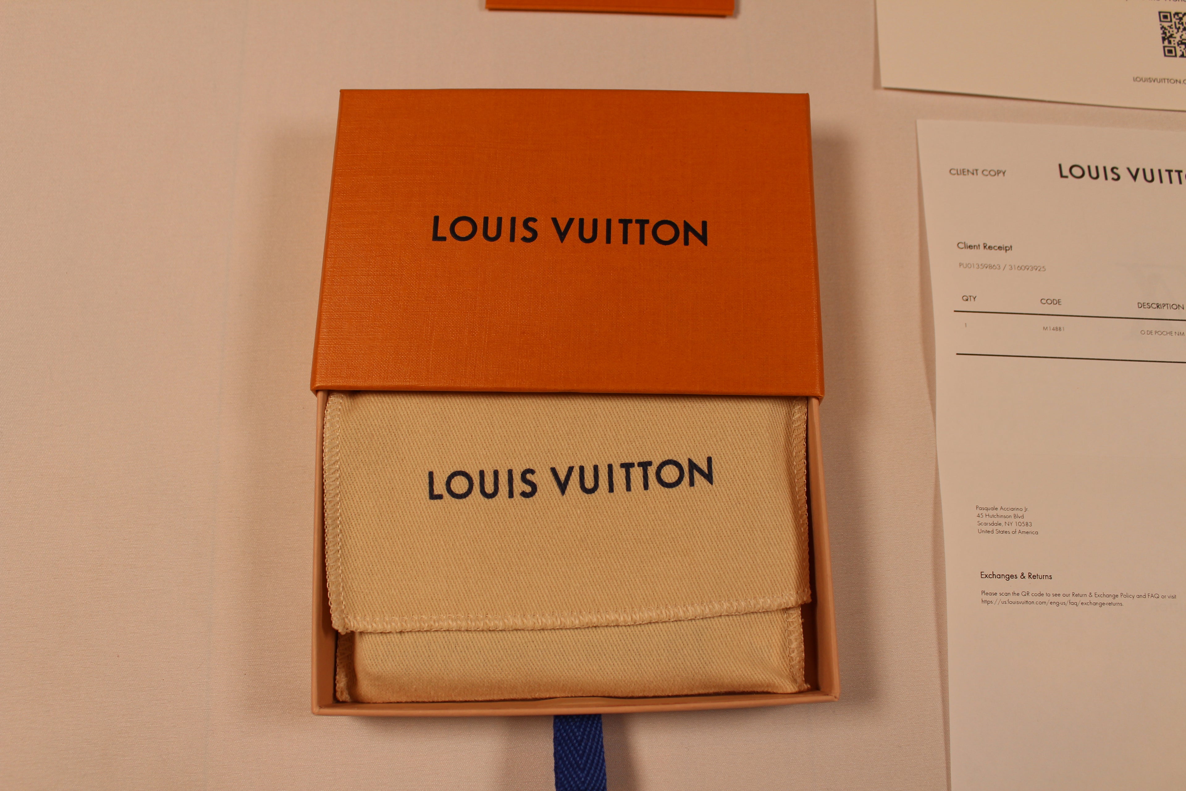 Louis Vuitton Pool Pocket Organizer Blue Lagoon