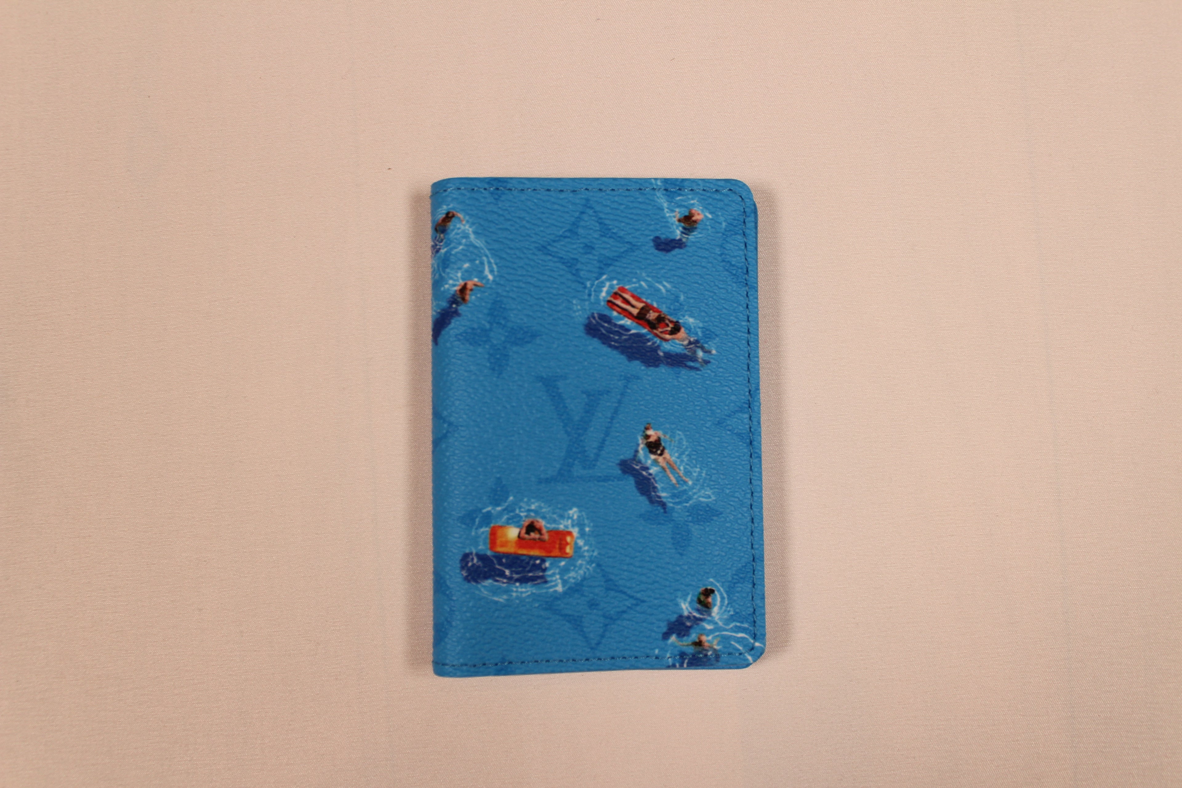 Louis Vuitton Pool Pocket Organizer Blue Lagoon