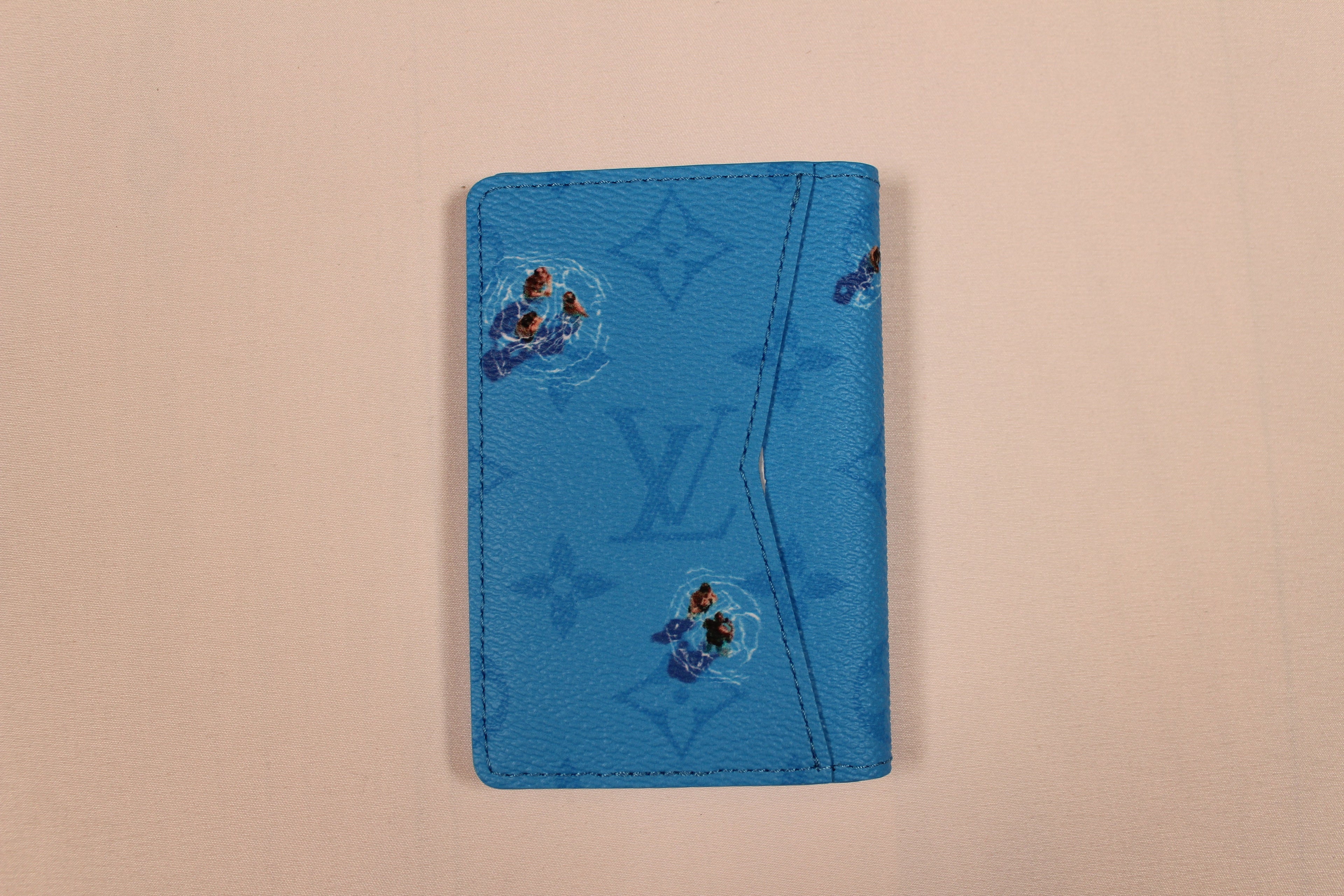 Louis Vuitton Pool Pocket Organizer Blue Lagoon