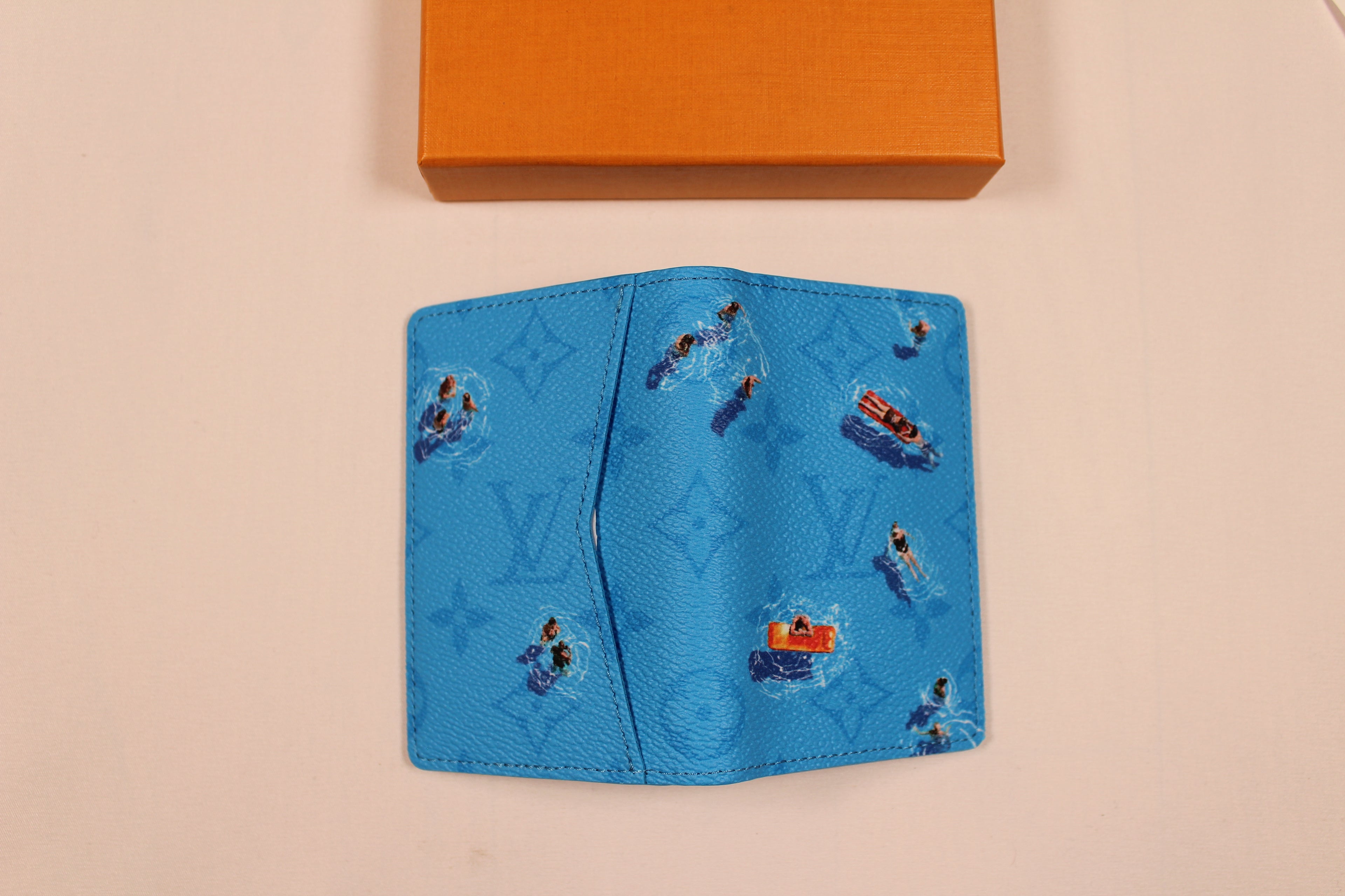 Louis Vuitton Pool Pocket Organizer Blue Lagoon