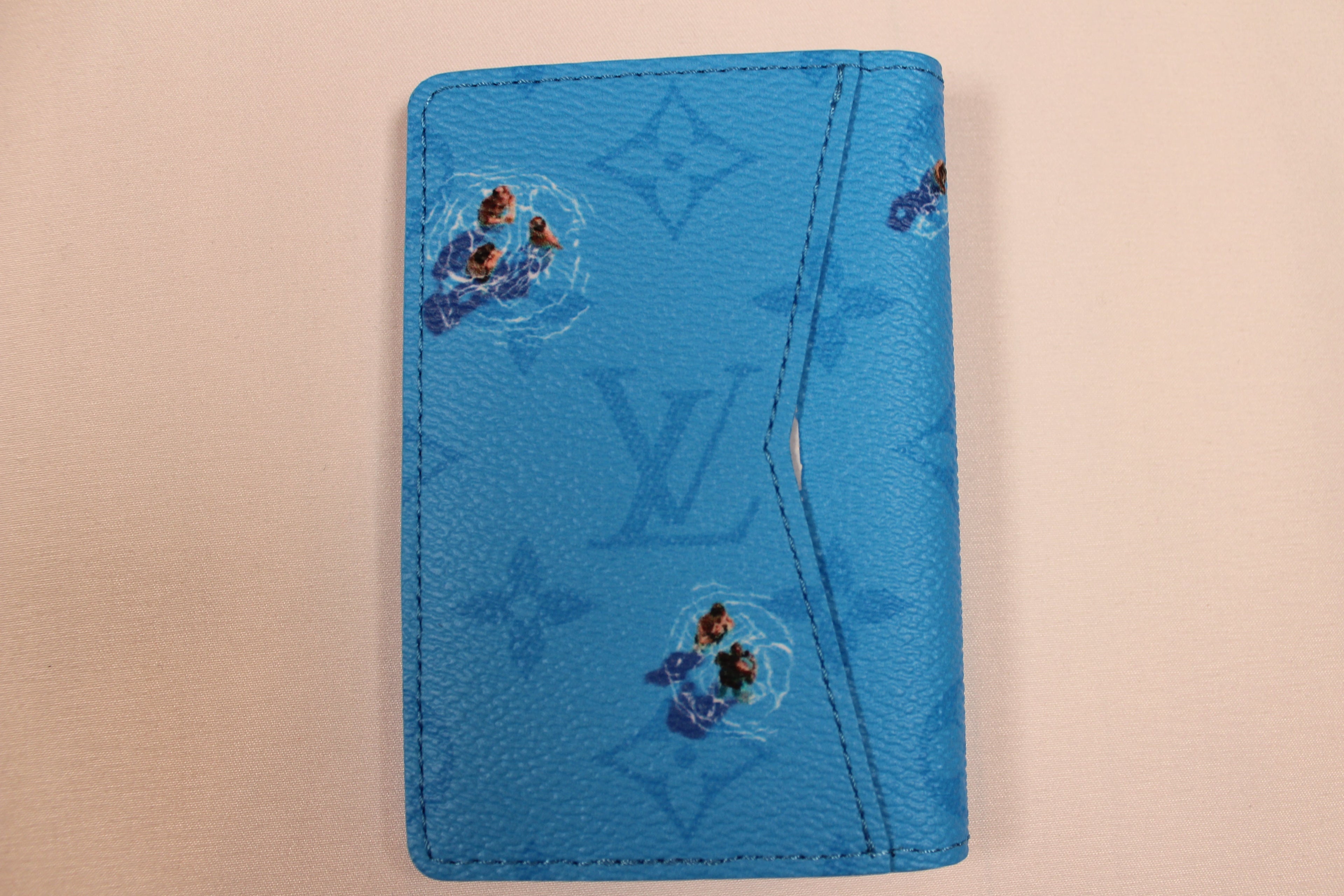 Louis Vuitton Pool Pocket Organizer Blue Lagoon