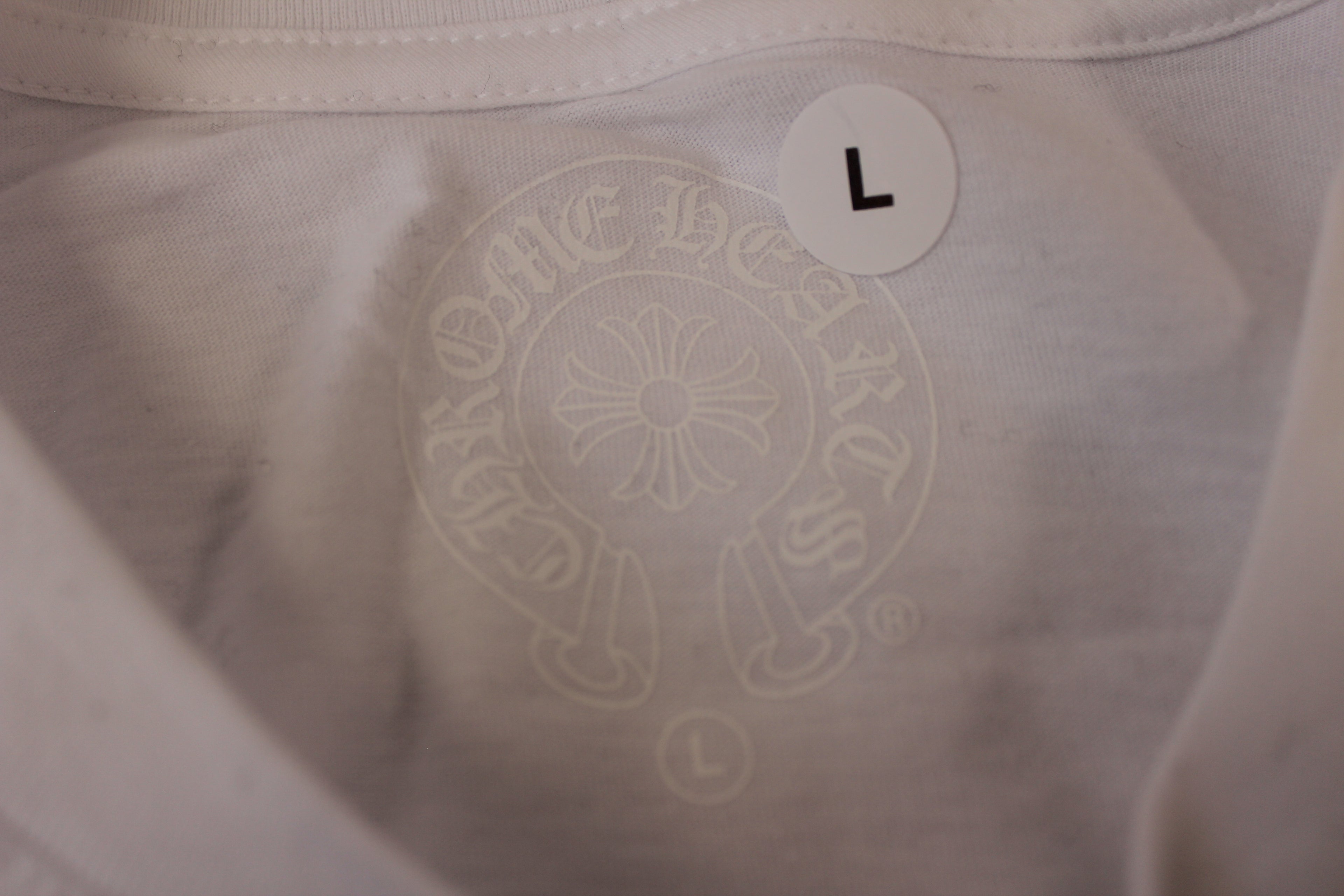 Chrome Hearts x Foti Logo Long Sleeve Tee Shirt