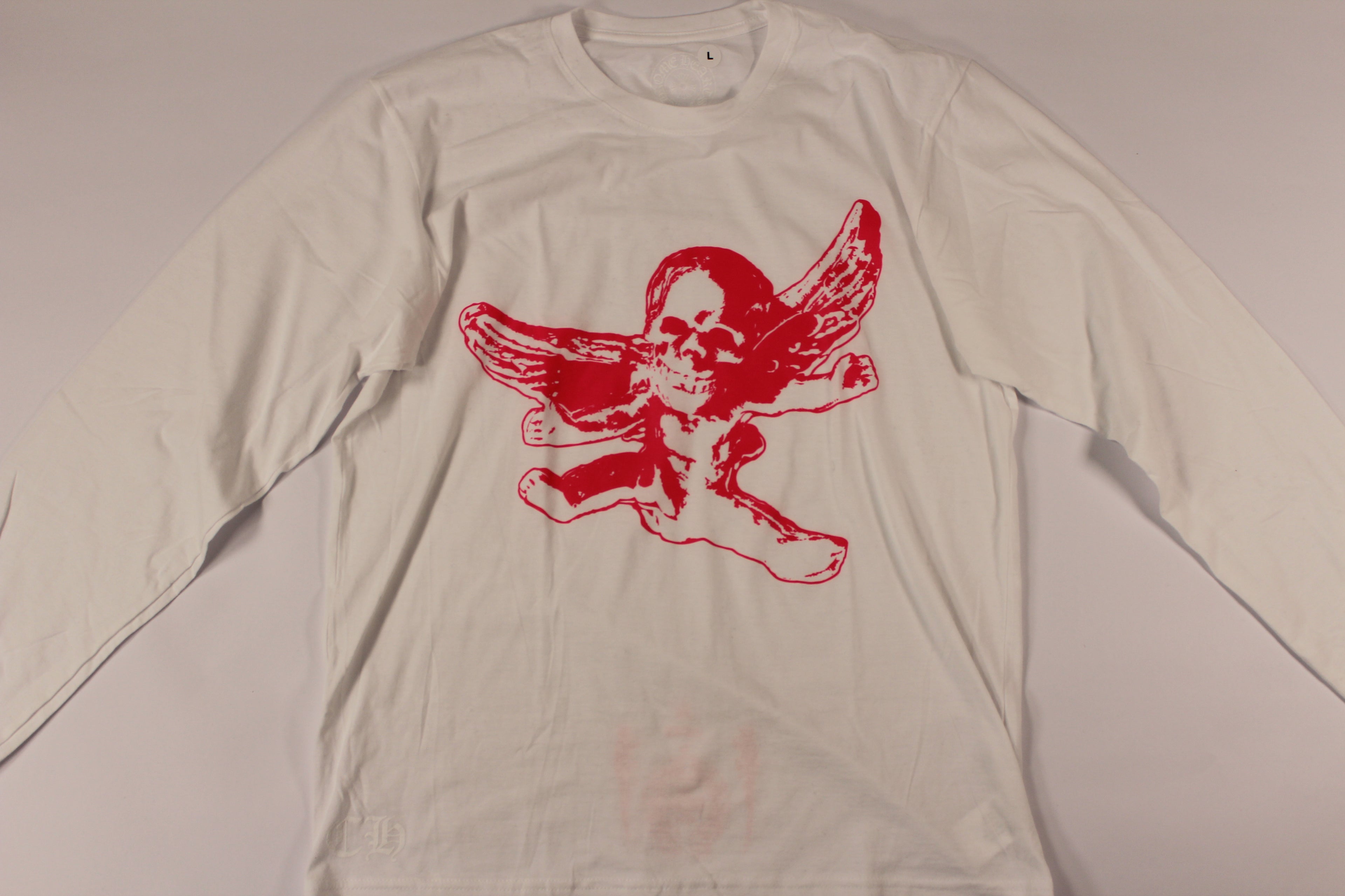 Chrome Hearts x Foti Logo Long Sleeve Tee Shirt