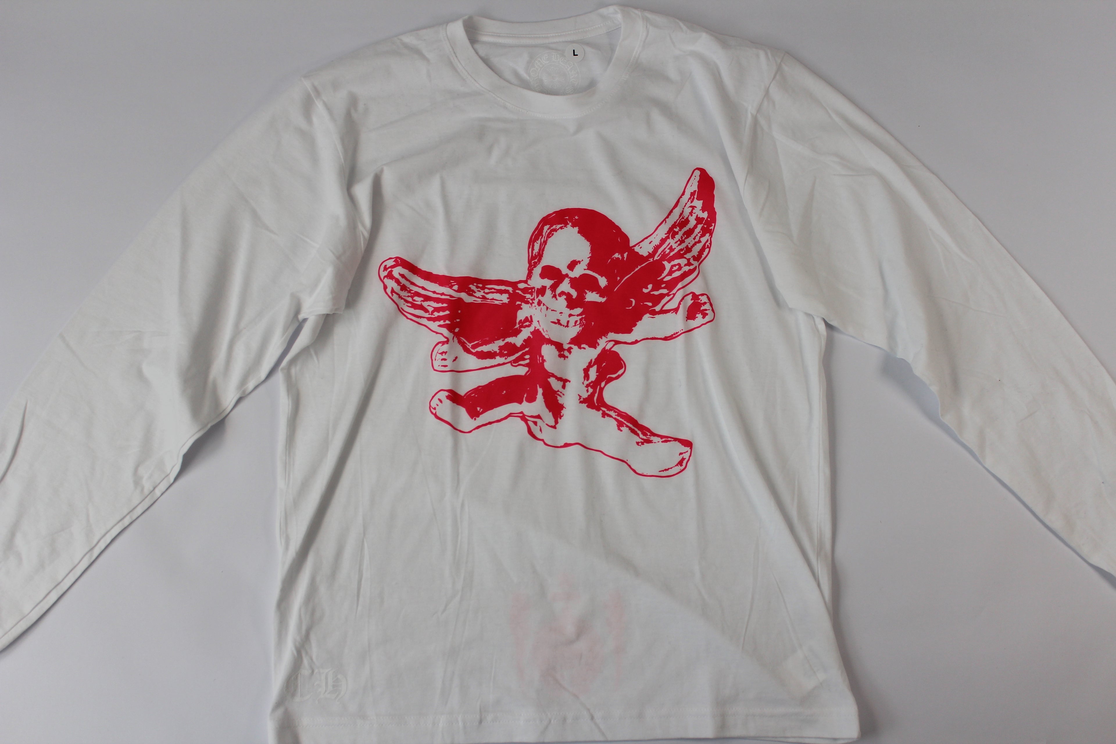Chrome Hearts x Foti Logo Long Sleeve Tee Shirt
