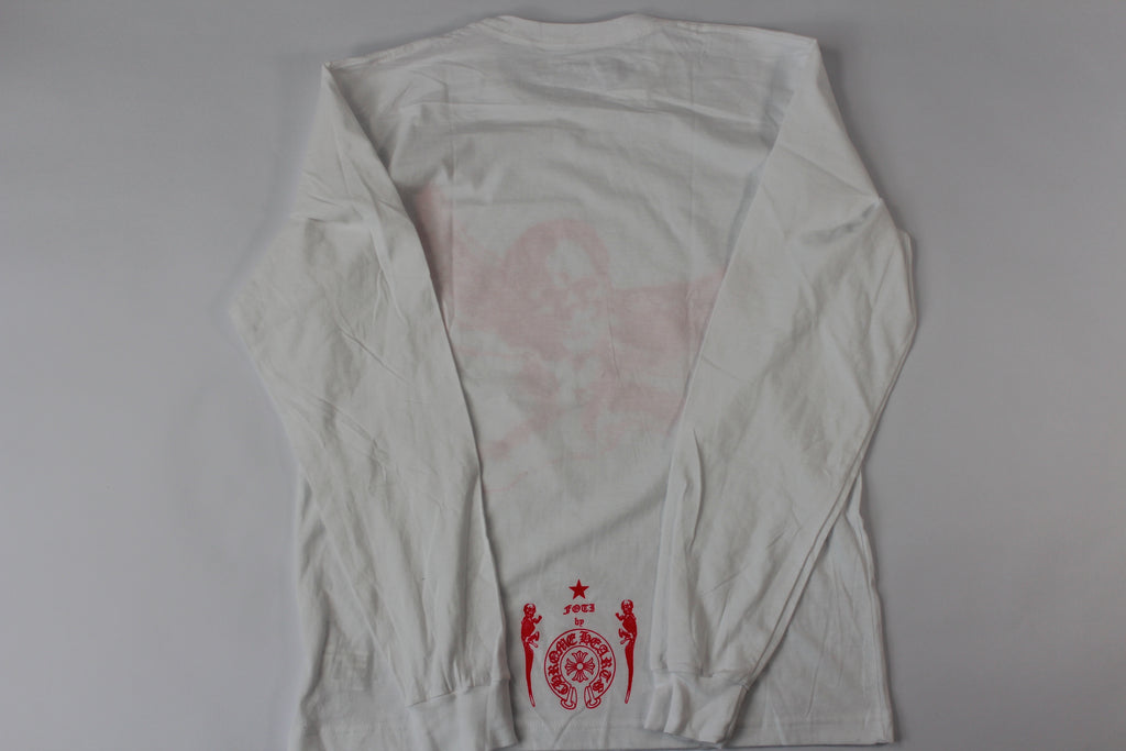 Chrome Hearts x Foti Logo Long Sleeve Tee Shirt