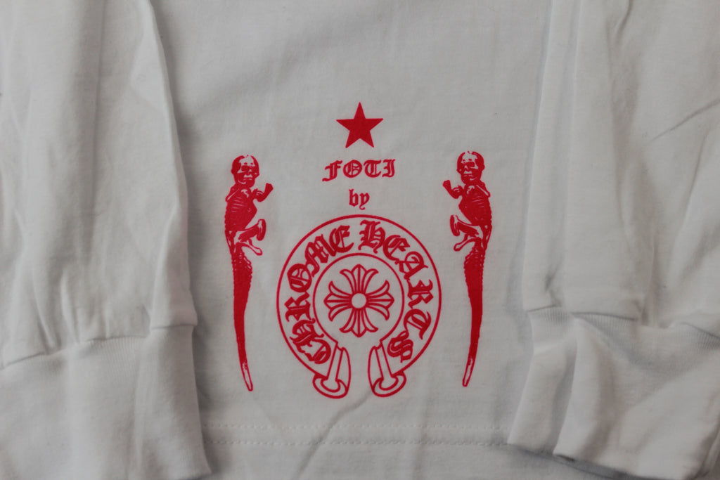 Chrome Hearts x Foti Logo Long Sleeve Tee Shirt