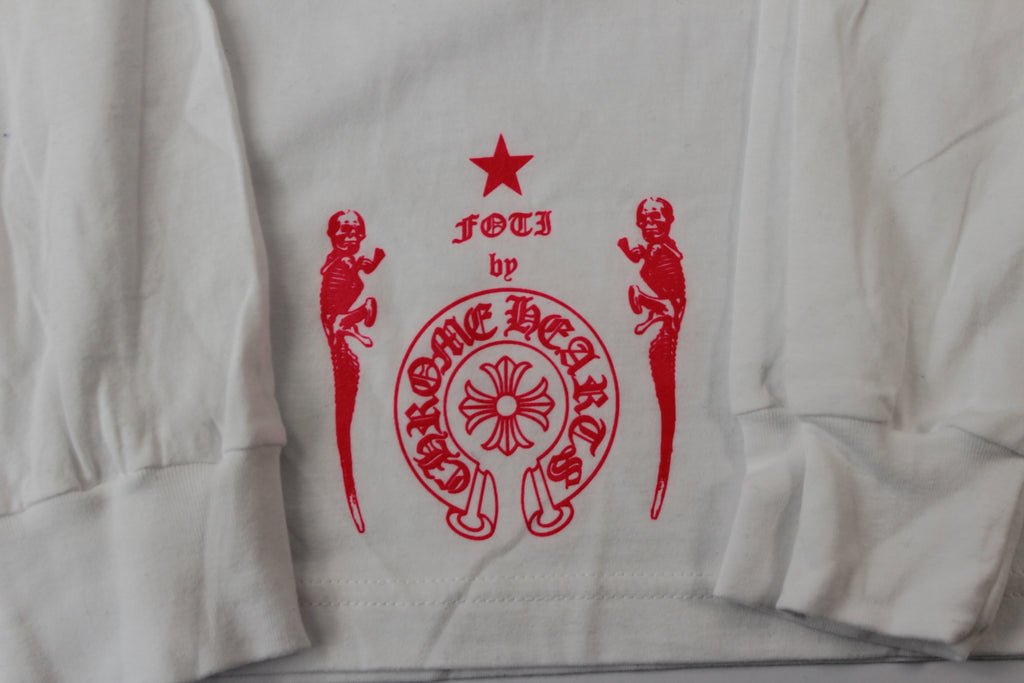 Chrome Hearts x Foti Logo Long Sleeve Tee Shirt