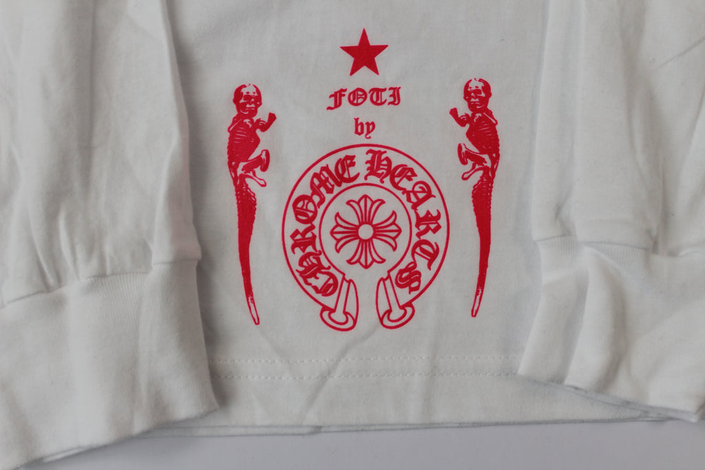 Chrome Hearts x Foti Logo Long Sleeve Tee Shirt