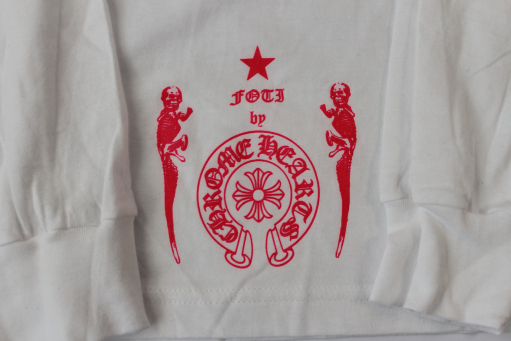 Chrome Hearts x Foti Logo Long Sleeve Tee Shirt