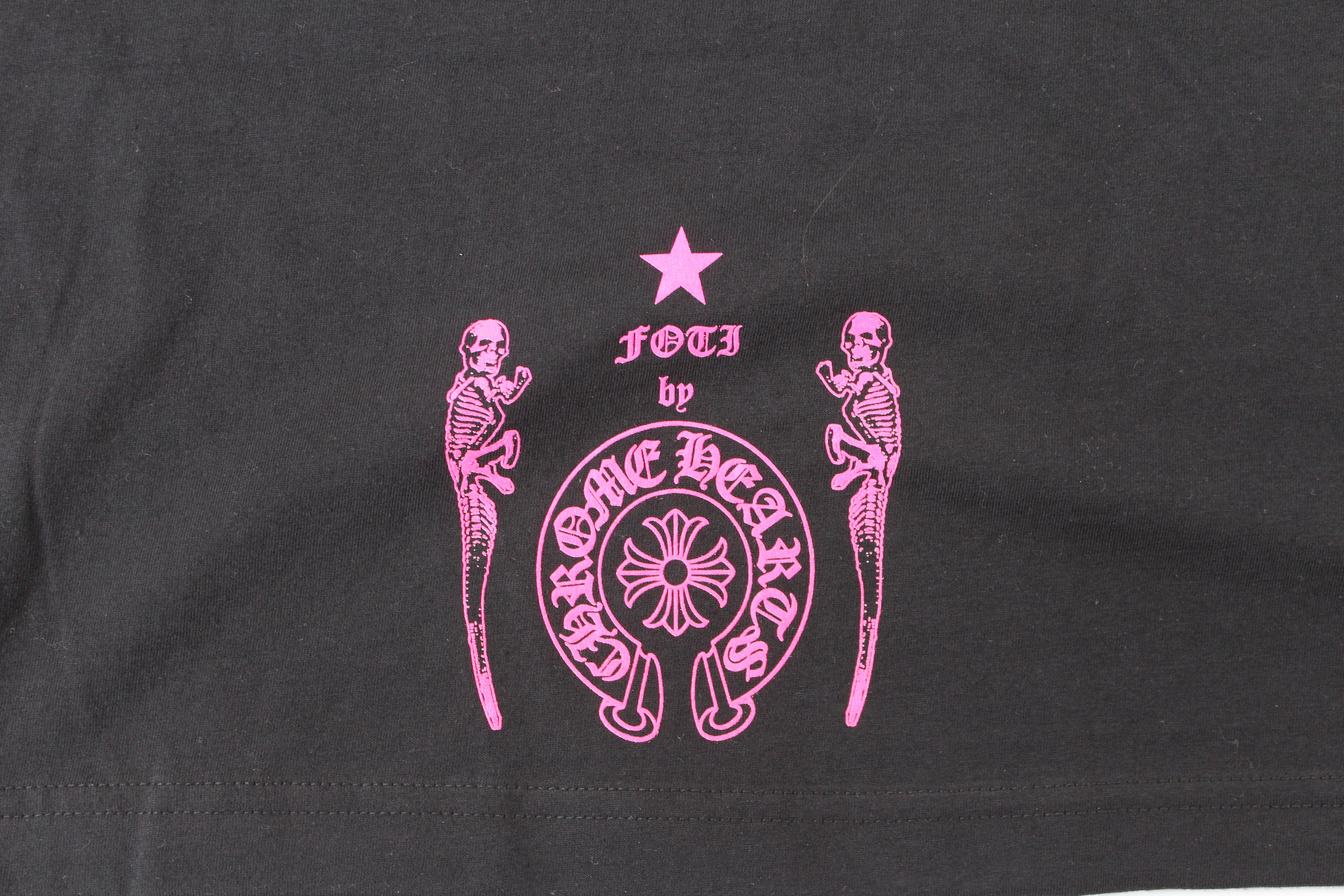 Chrome Hearts x Foti Logo Tee Shirt