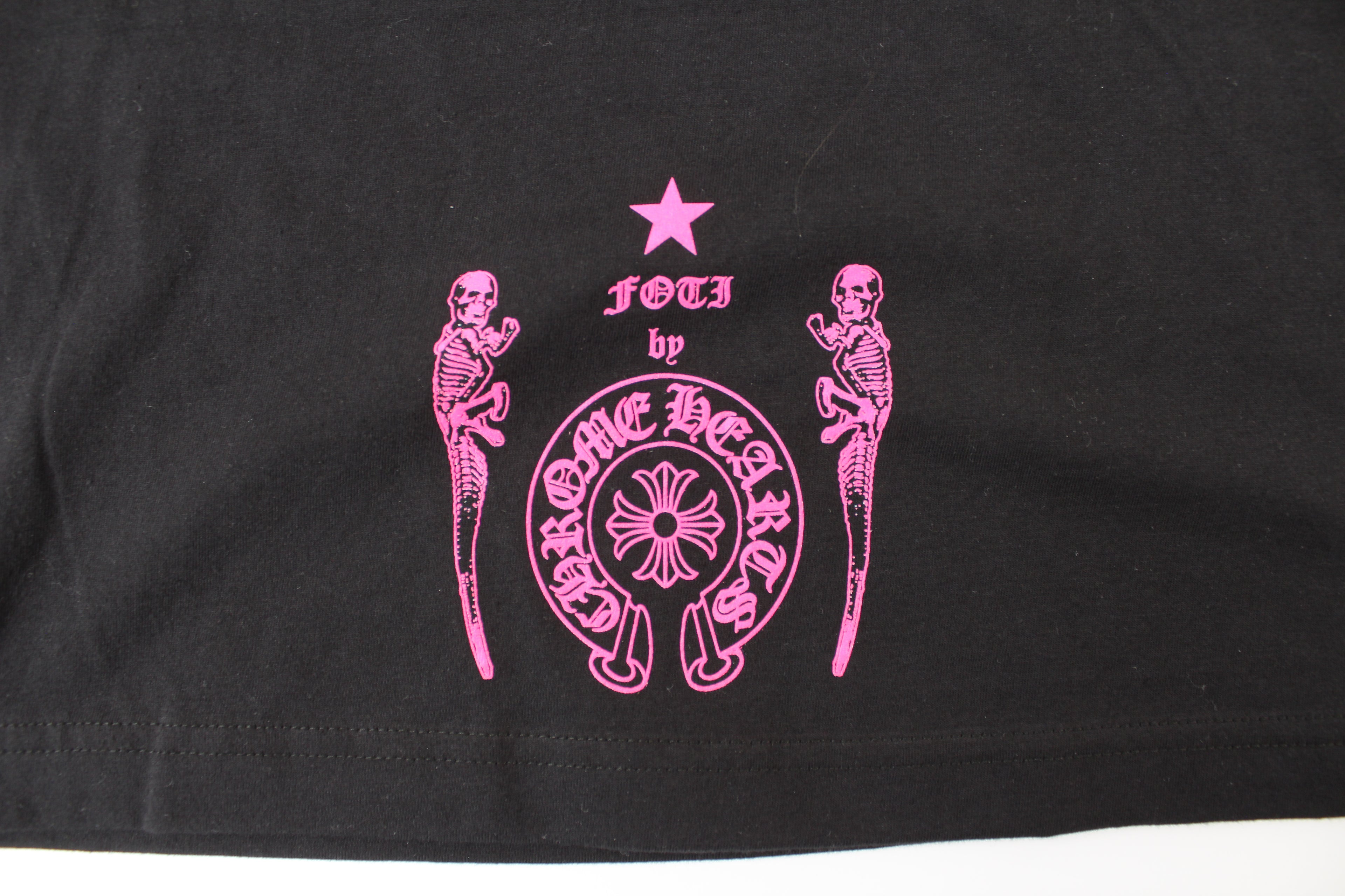 Chrome Hearts x Foti Logo Tee Shirt