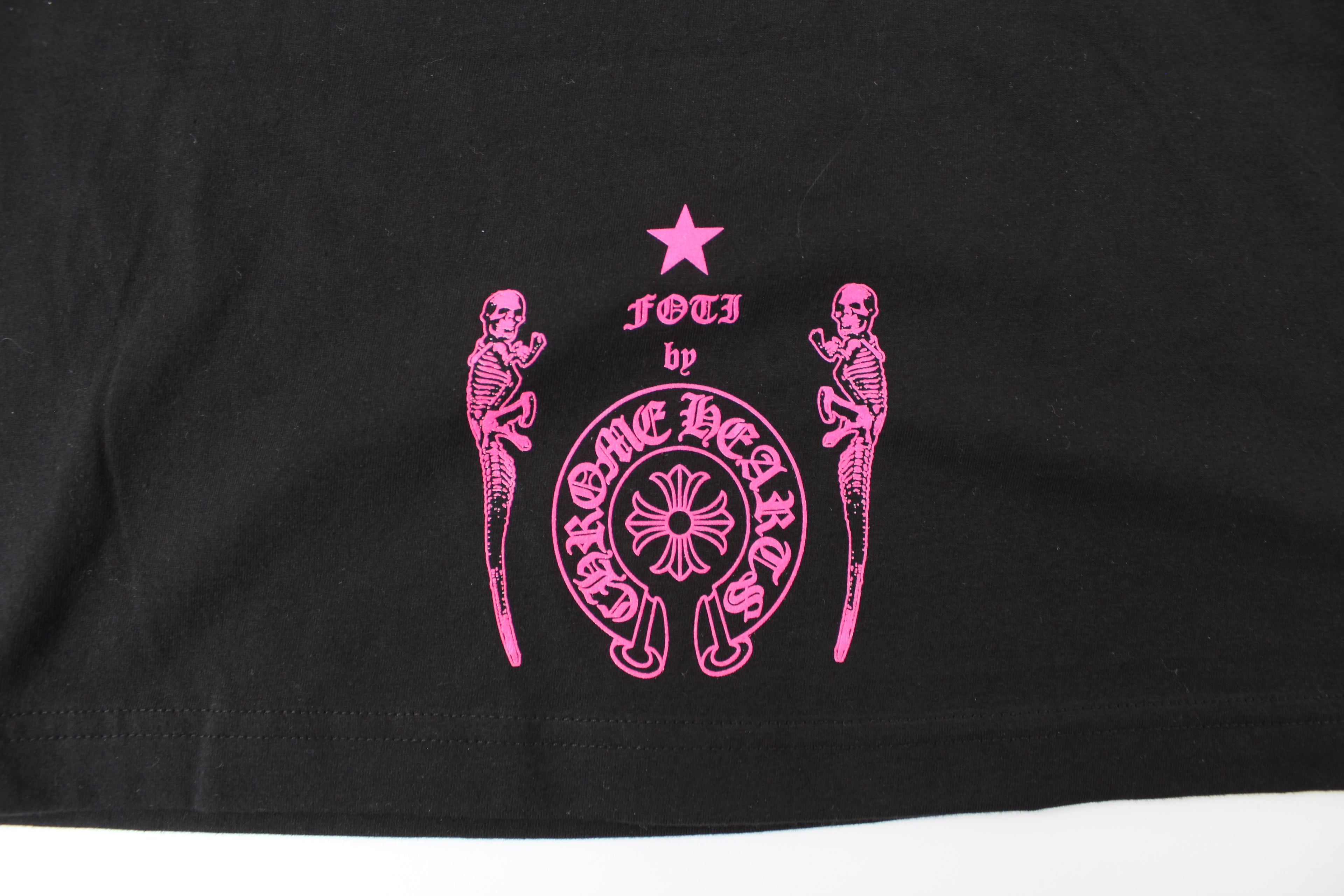 Chrome Hearts x Foti Logo Tee Shirt