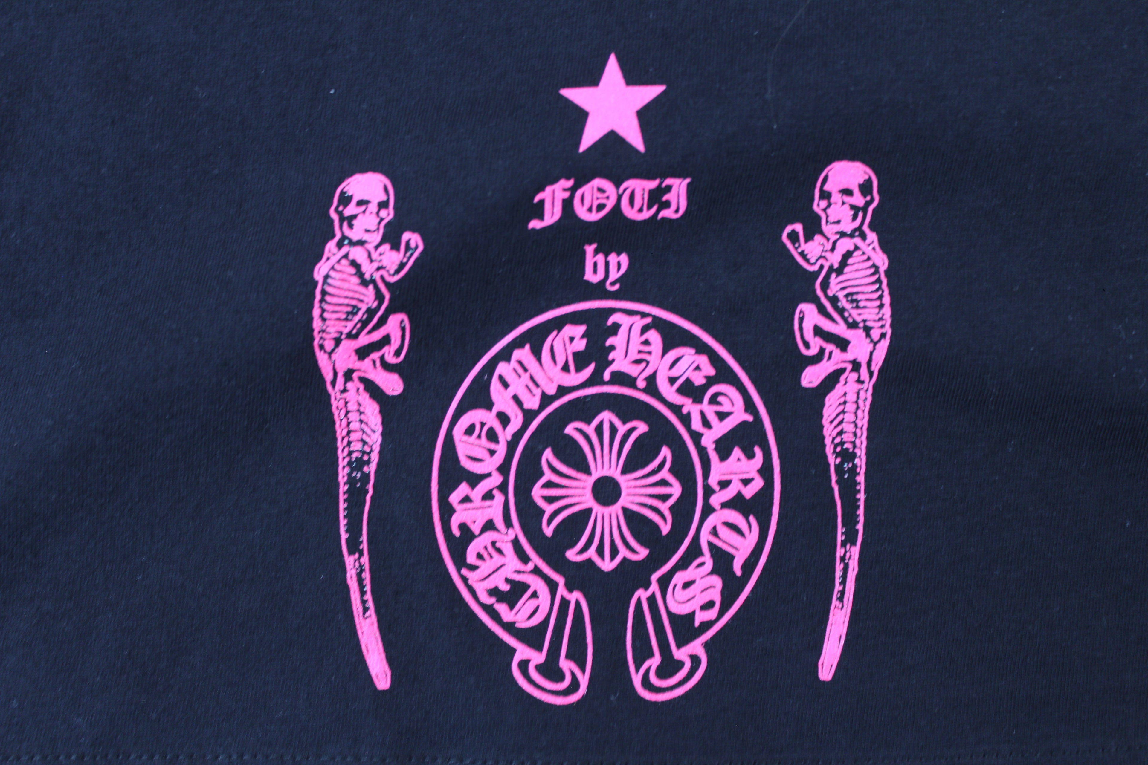Chrome Hearts x Foti Logo Tee Shirt
