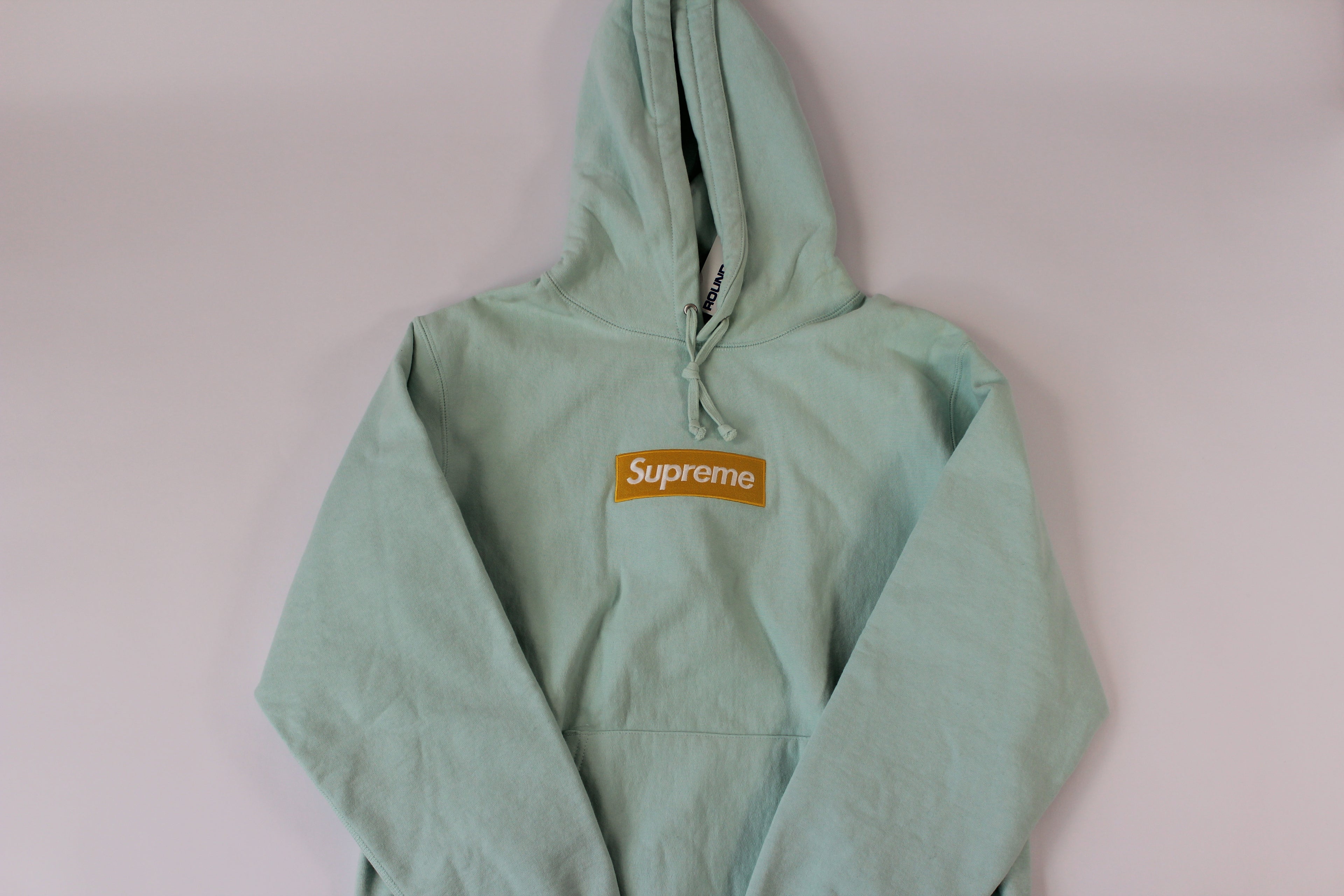 Supreme Box Logo Hooded Sweatshirt 'Ice Blue'