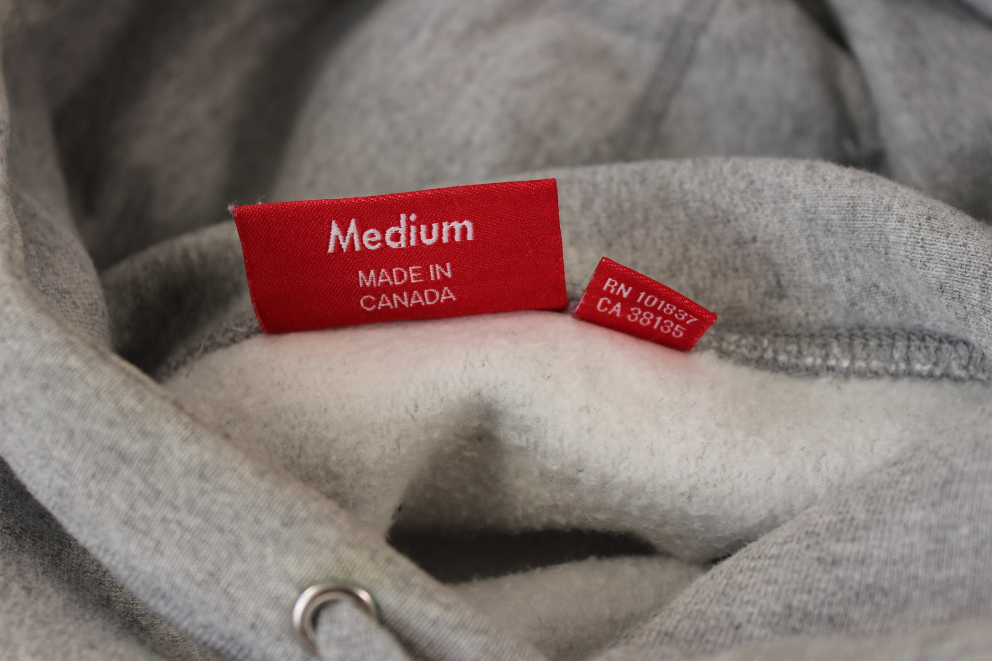 Supreme Bandana Box Logo Hooded Sweatshirt 'Heather Grey'