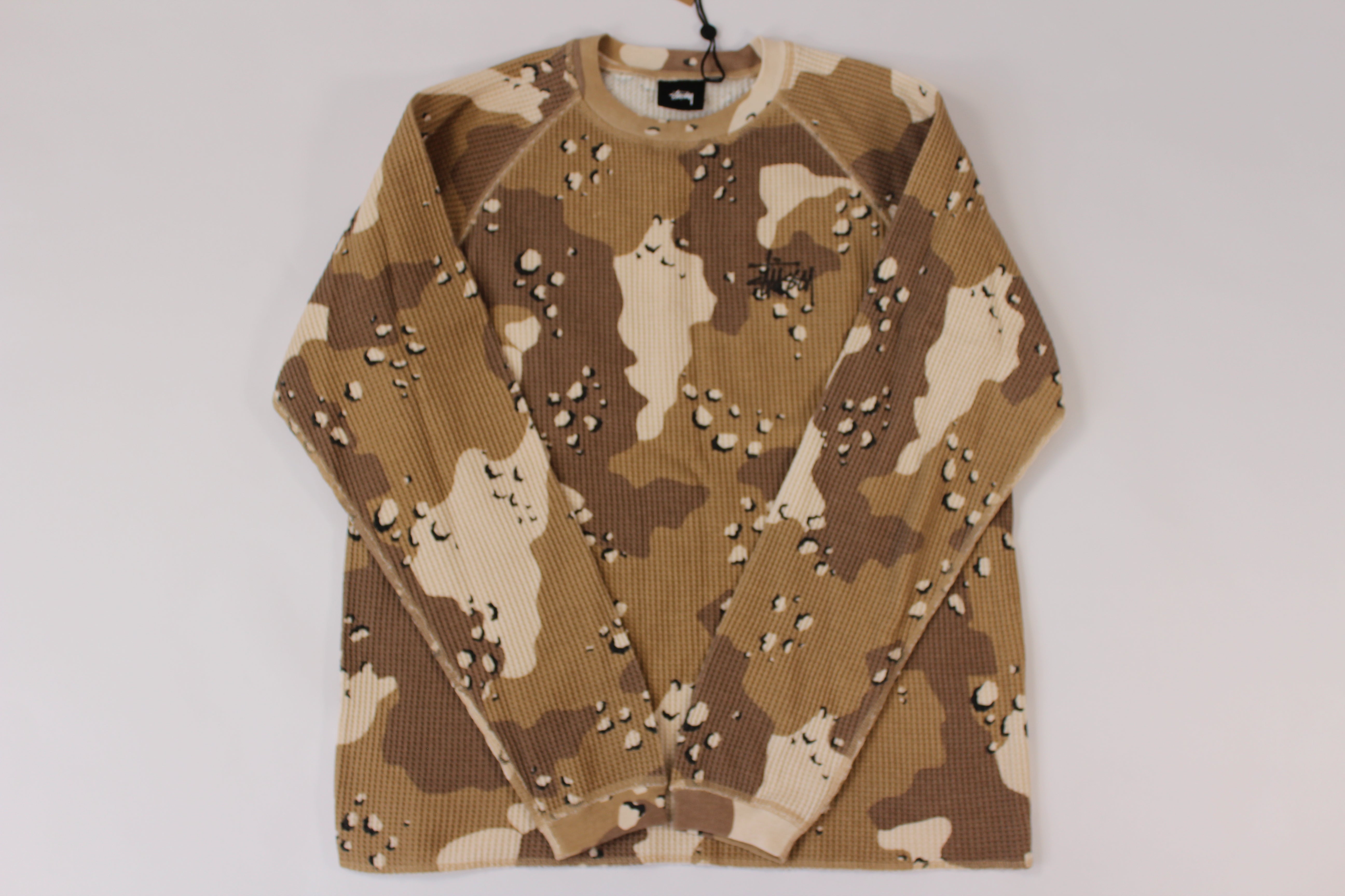 BASIC STÜSSY THERMAL Desert Camo – Up The Block NYC
