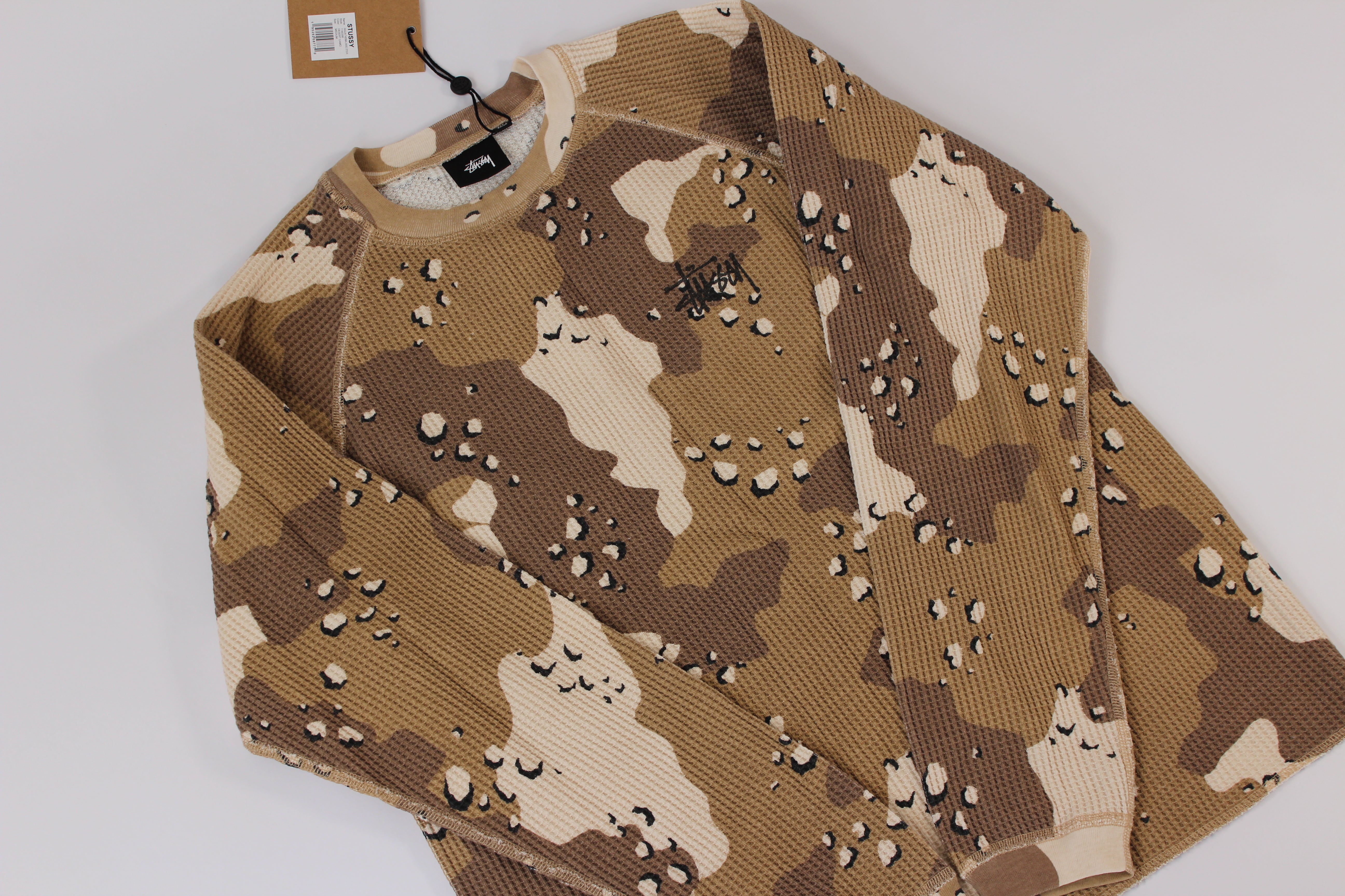 BASIC STÜSSY THERMAL Desert Camo – Up The Block NYC